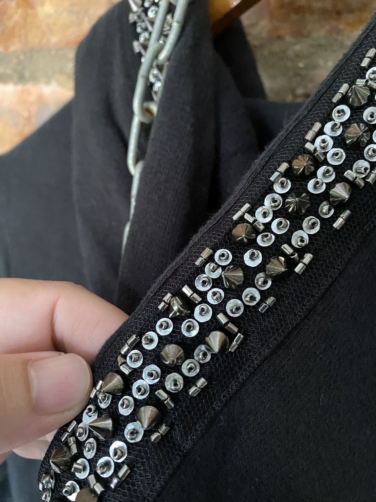 Hysteric Glamour HYSTERIC metalica Punk Studs and spike hoodie Size S / US 4 / IT 40 - 15 Thumbnail