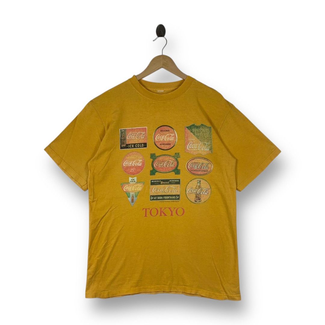 Coca Cola Vintage Coca-Cola "Tokyo" Graphic Tee Size US M / EU 48-50 / 2 - 1 Thumbnail