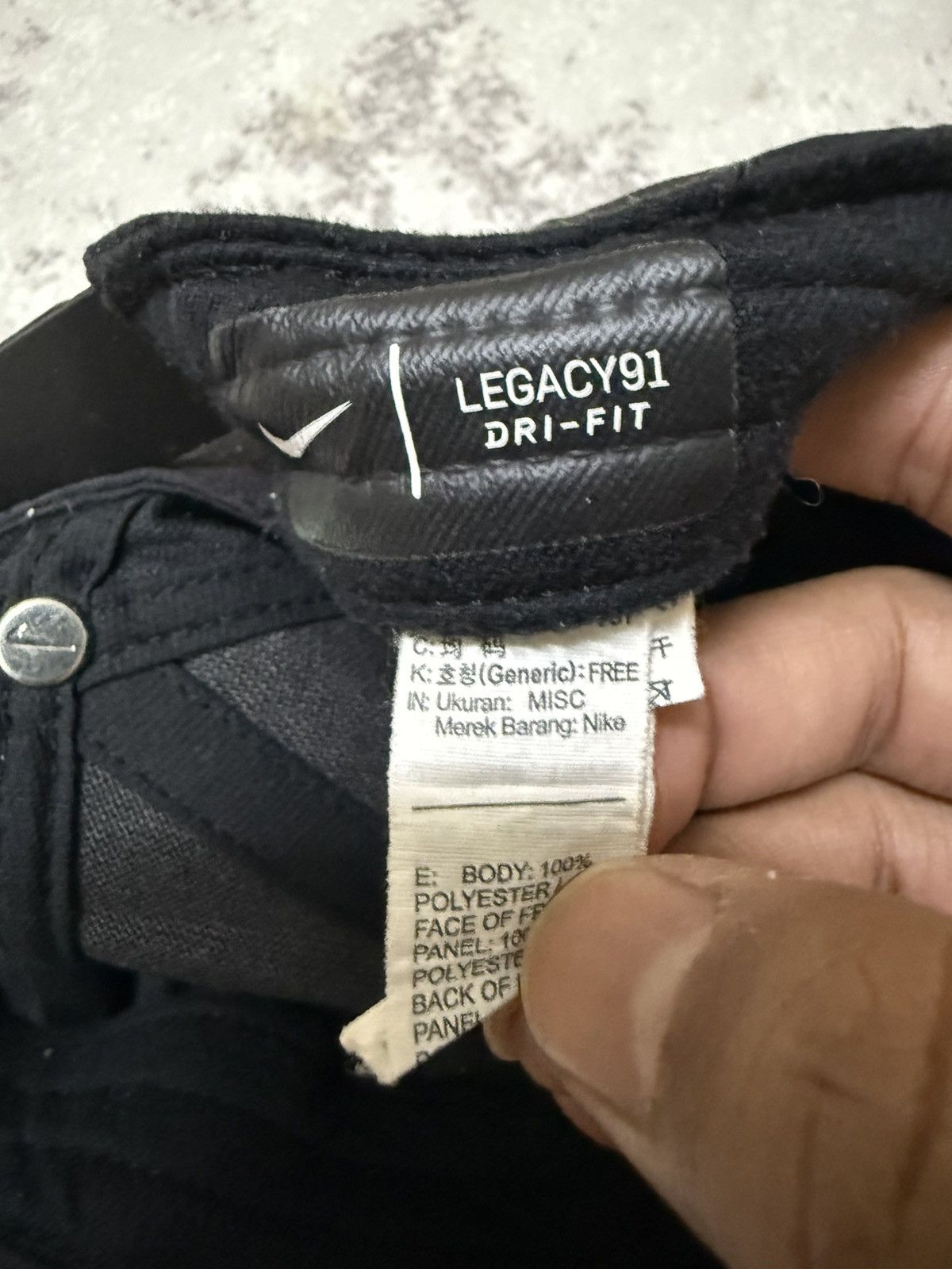 Nike Nike Legacy91 Dri-Fit Snapback Running Cap Size ONE SIZE - 9 Thumbnail