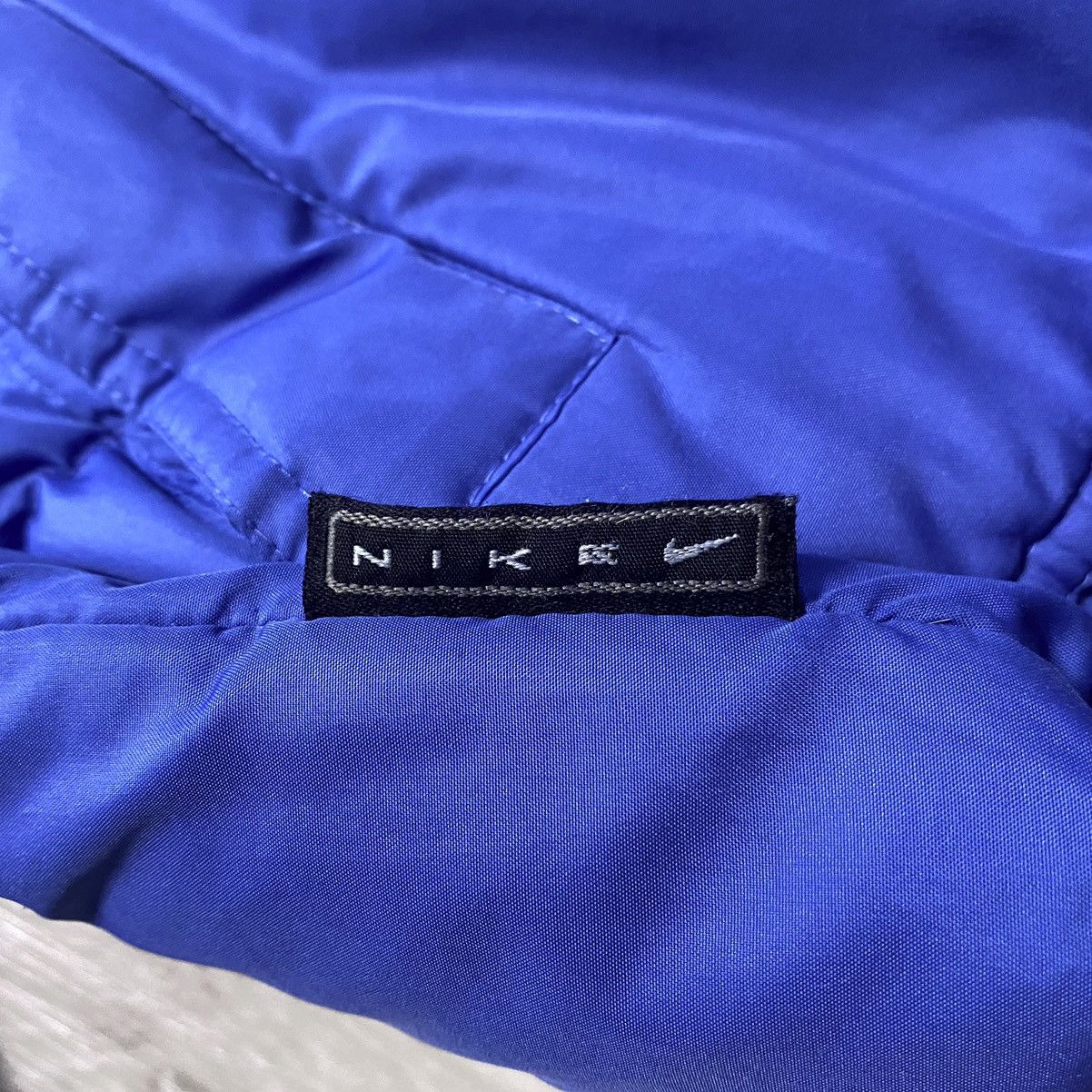 Nike Vtg 90’s Distressed Nike Puffer Down Jacket Embroidered Logo Size US M / EU 48-50 / 2 - 13 Thumbnail