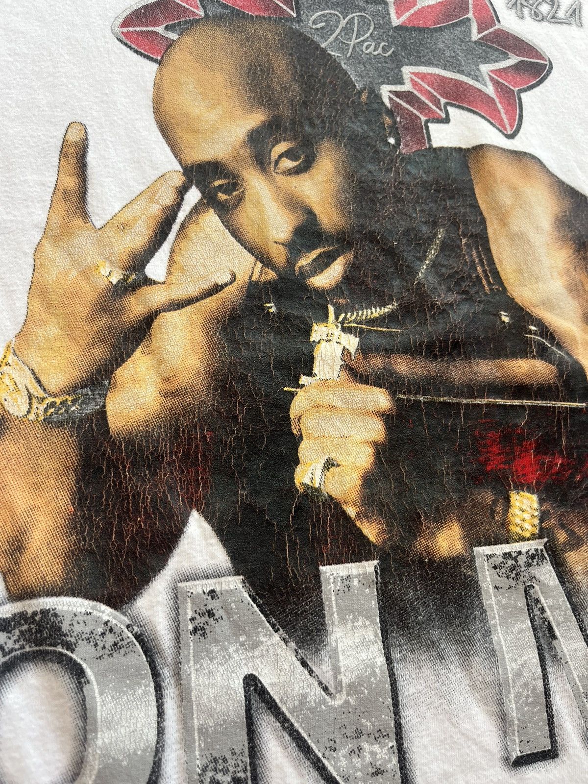 Rap Tees Vintage 2PAC All EYEZ ON ME 00’s Tshirt Size US L / EU 52-54 / 3 - 6 Thumbnail