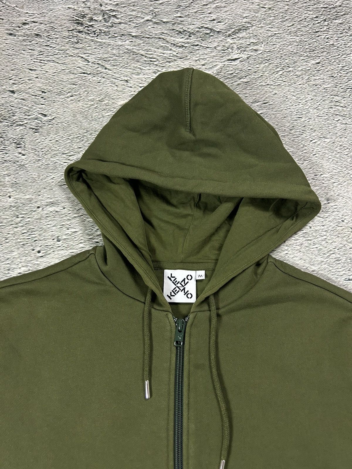 Kenzo Kenzo zip hoodie khaki Size US M / EU 48-50 / 2 - 3 Thumbnail