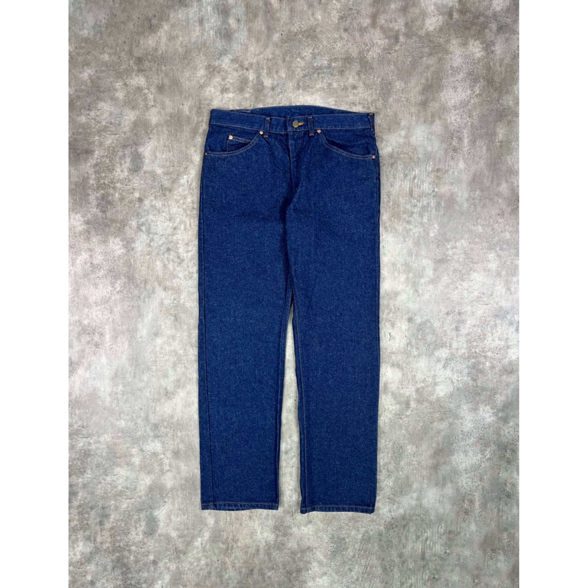 image of Vintage New Indigo Lee Riders 200-0189 Denim Pants, Men's (Size 36)