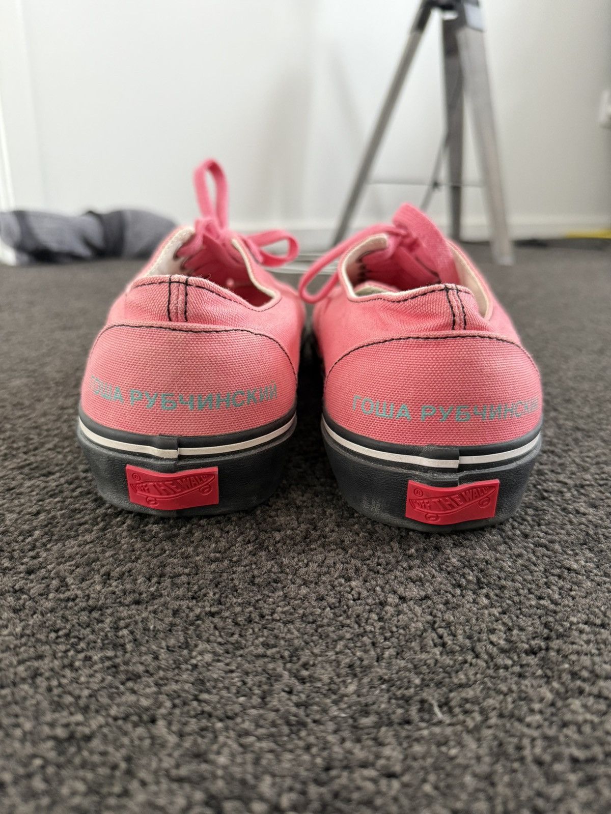 Gosha Rubchinskiy Gosha x Vans Era Deacon LX (Tea Rose/Aqua Seafoam) Size US 9 / EU 42 - 3 Thumbnail
