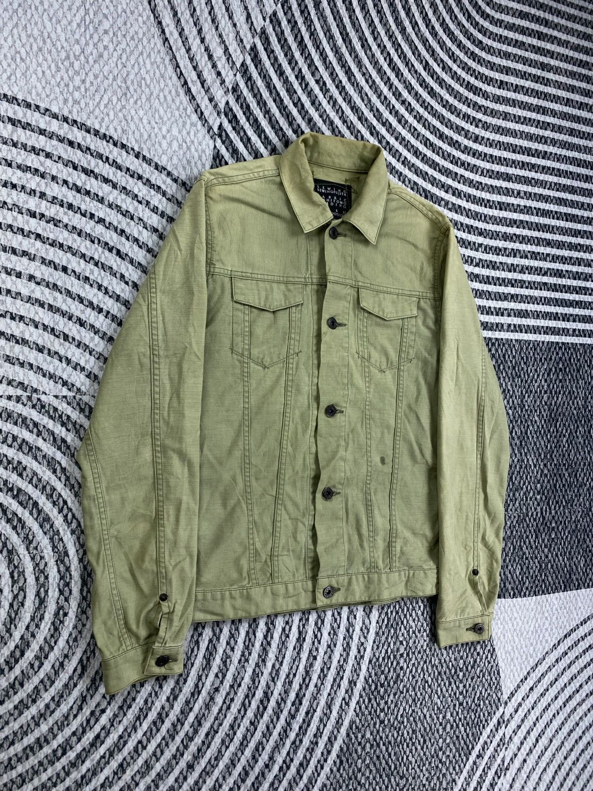 KURO Vintage Kuro Denim Hishitomo Kapital Trucker Jacket Size US S / EU 44-46 / 1 - 3 Thumbnail