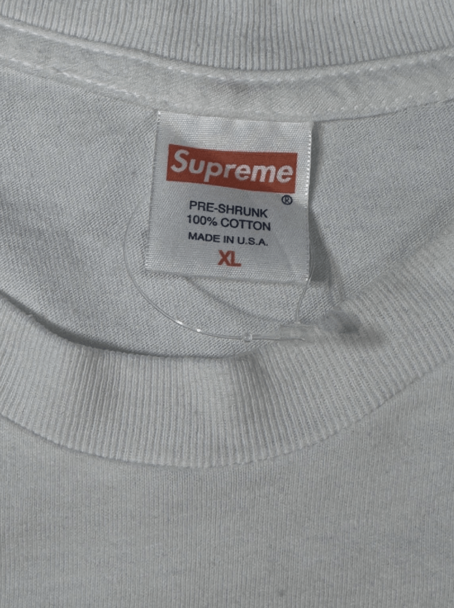 Supreme 2013 Supreme Jean Michel Basquiat Tee White Sz XL Size US XL / EU 56 / 4 - 4 Thumbnail