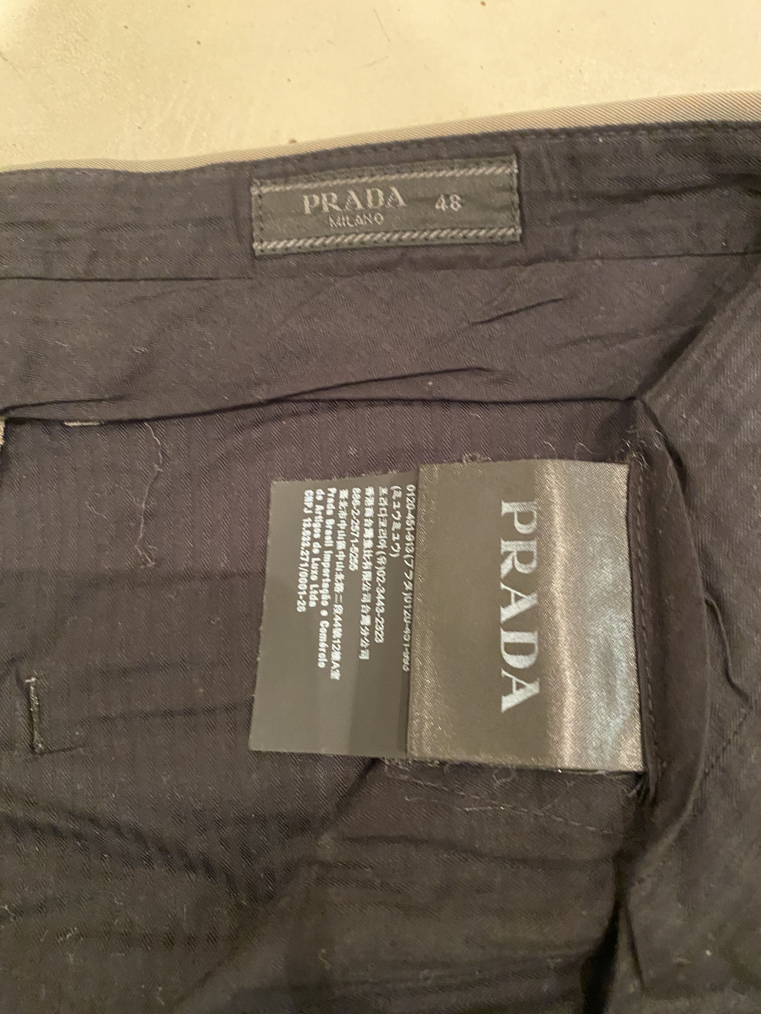 Prada PRADA chinos Size US 32 / EU 48 - 2 Thumbnail