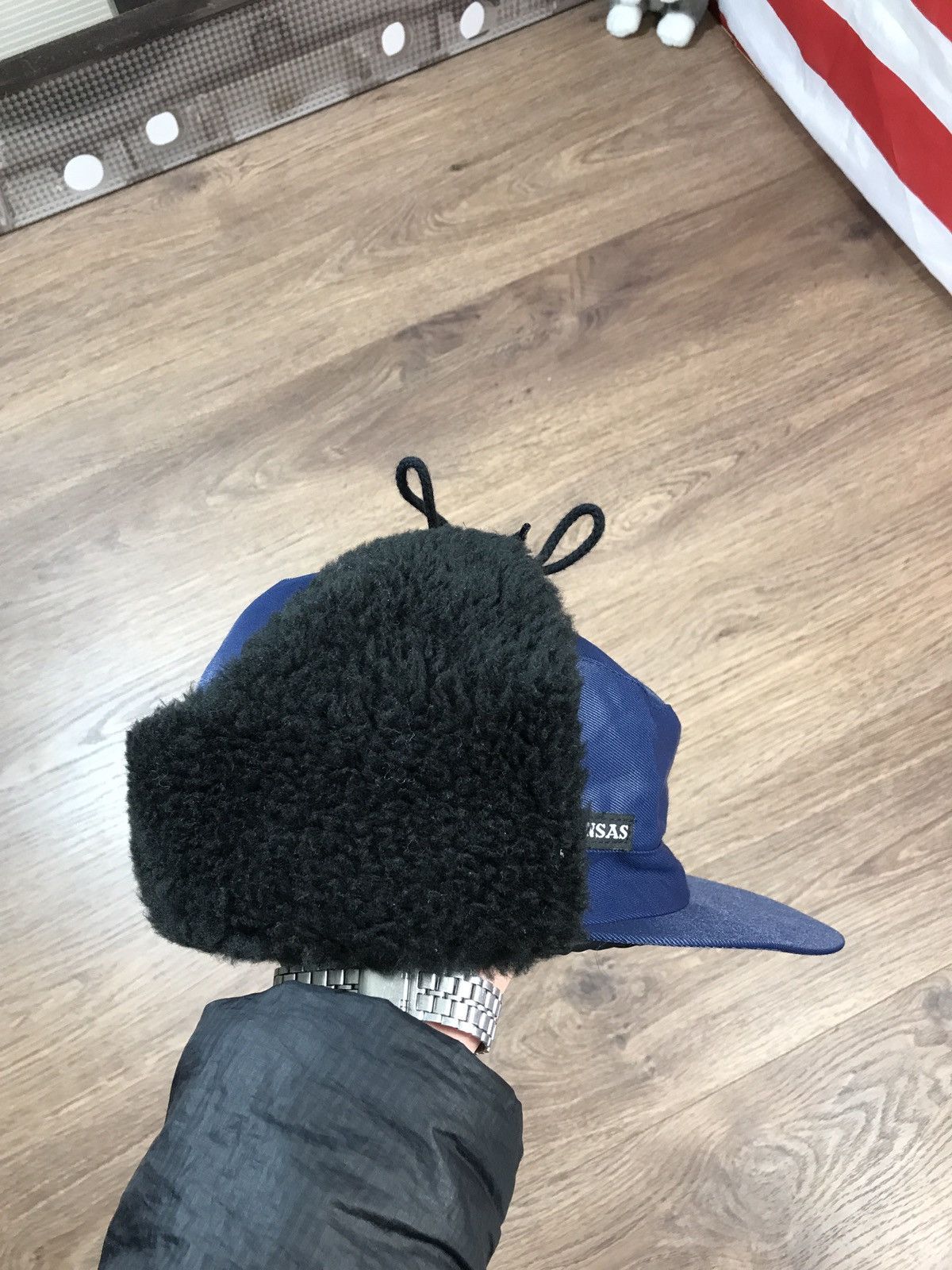 Vintage Vintage Kansas Ushanka Hat Size ONE SIZE - 3 Thumbnail