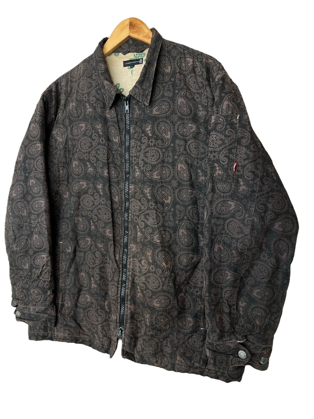 Japanese Brand THC Tokyo Japan Zip Up Art Jacket Inspired By Kapital Size US L / EU 52-54 / 3 - 5 Thumbnail