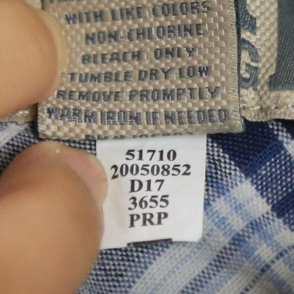Duluth Trading Company Duluth Trading Co. Men's Free Swingin' Chambray Plaid Shirt Size US XXL / EU 58 / 5 - 5 Thumbnail