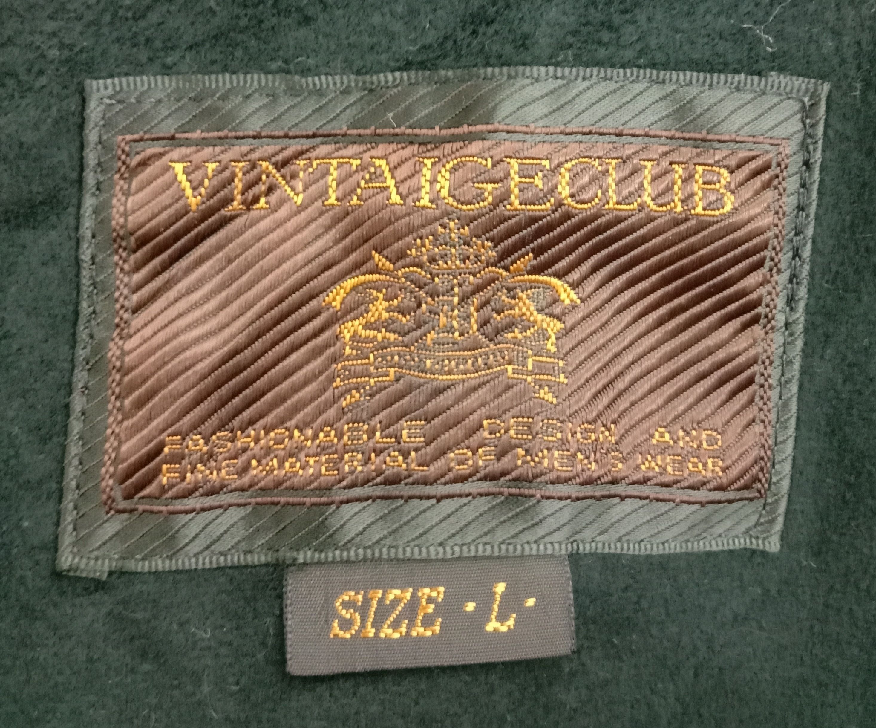 Japanese Brand Vintage Club Full Black Retro Jacket Size US L / EU 52-54 / 3 - 6 Thumbnail