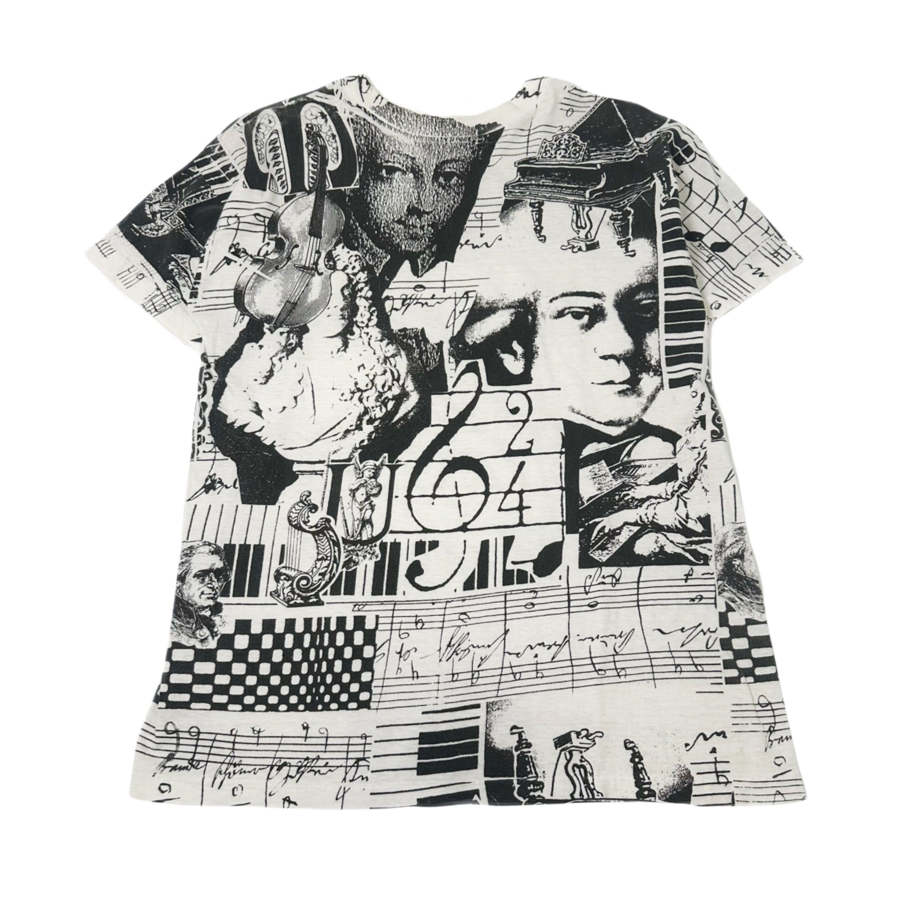 Vintage Vintage Contempo Beethoven AOP Music Tee L Size US L / EU 52-54 / 3 - 2 Thumbnail