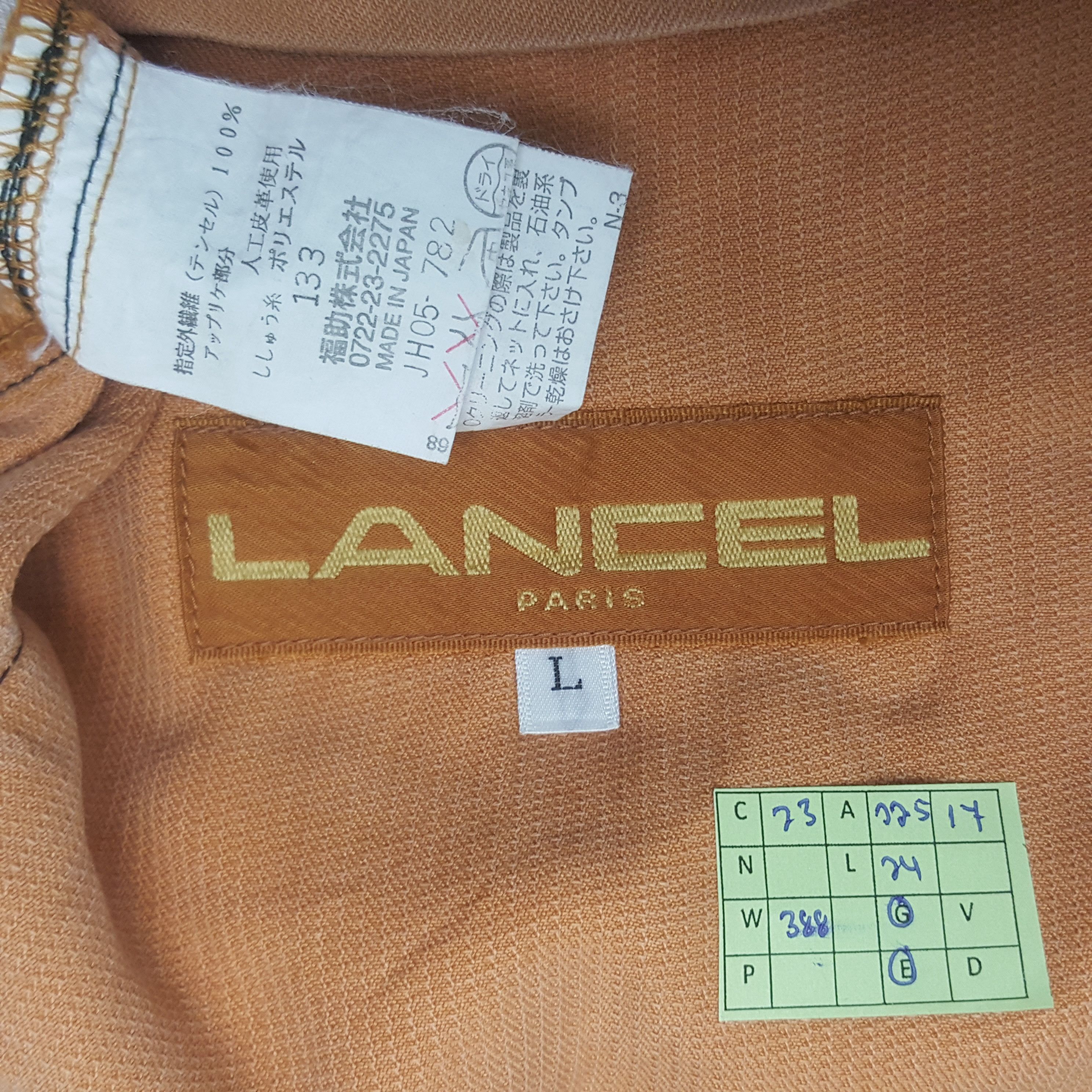 Lancel Vintage Lancer Paris Prêt À Porter Vest Jacket RR23 Size US L / EU 52-54 / 3 - 6 Thumbnail
