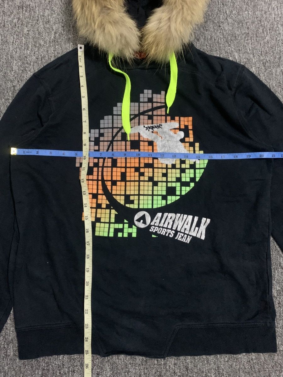 If Six Was Nine Airwalk Skate Black Faux Fur Hoodie Size US L / EU 52-54 / 3 - 10 Thumbnail
