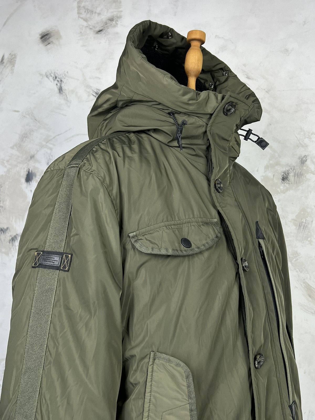 Superdry Vintage Superdry Hooded Bomber Down Jacket Size XXL - XXXL Size US XXL / EU 58 / 5 - 6 Thumbnail