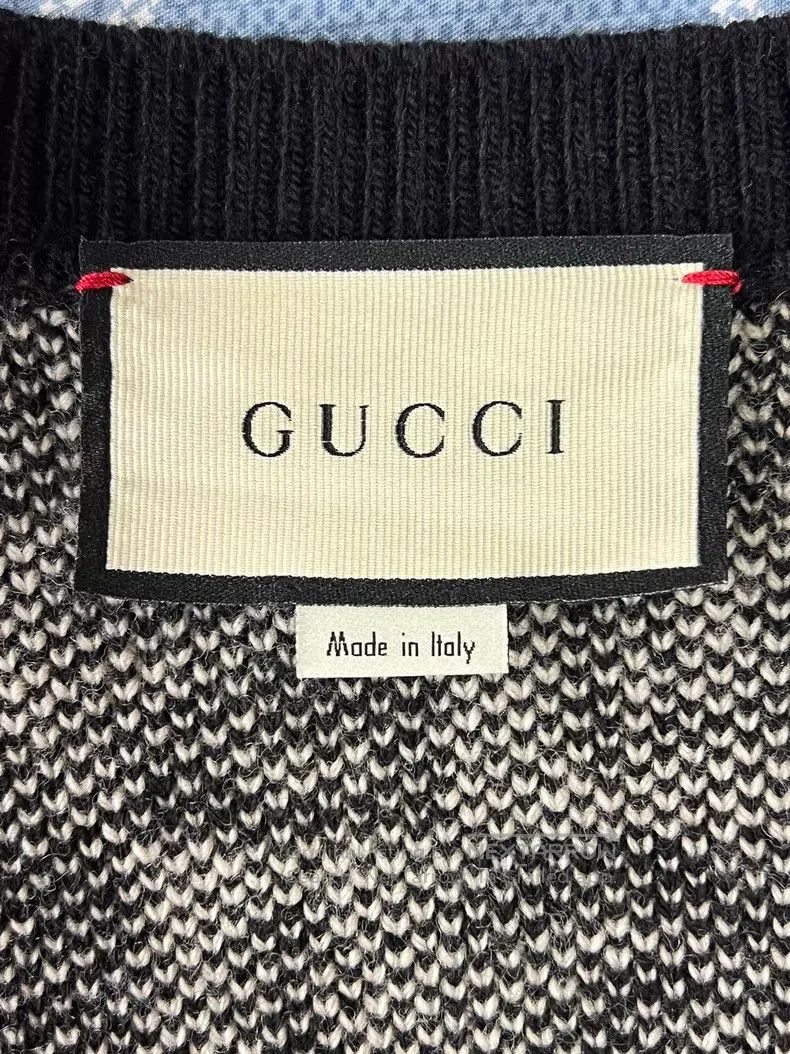Gucci Gucci Knitted cardigan coat Size L / US 10 / IT 46 - 5 Thumbnail