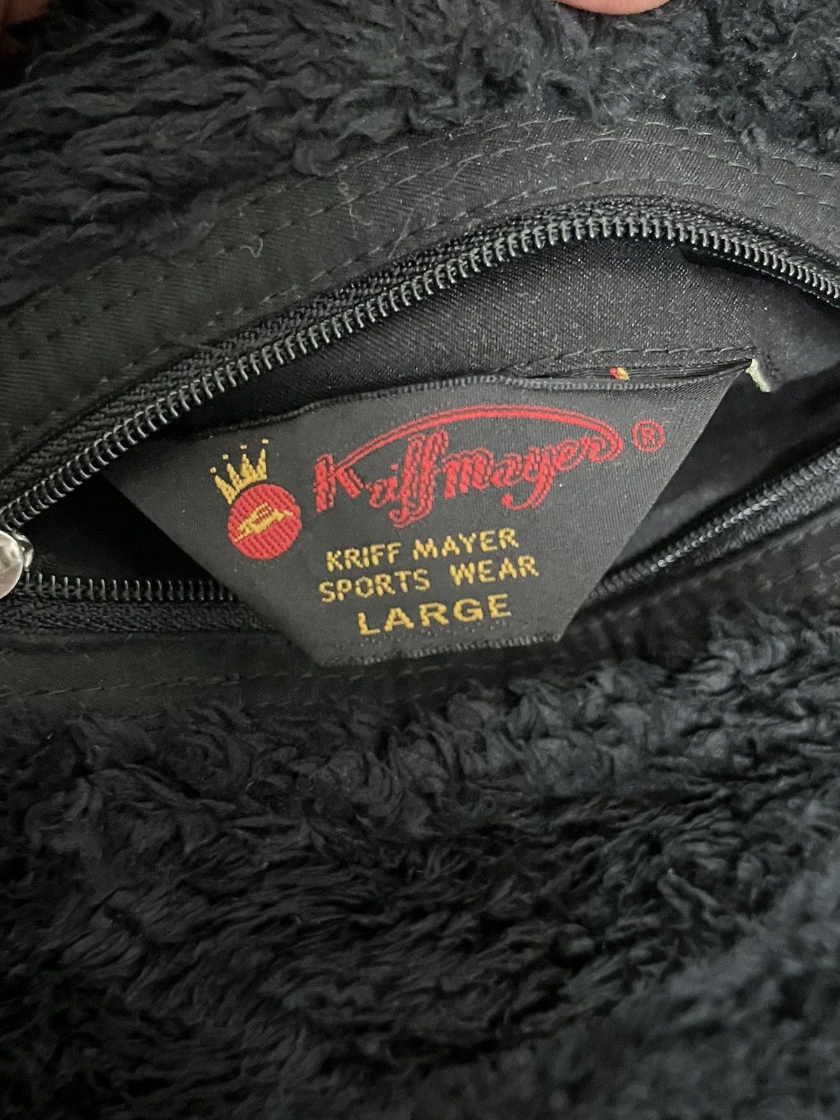 Japanese Brand Vintage Kriff Mayer Sportwear Hybrid Fleece Vest Size US L / EU 52-54 / 3 - 7 Thumbnail