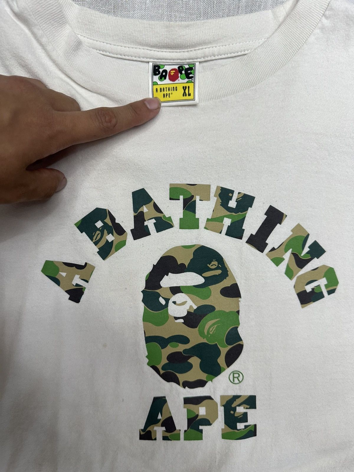 Bape Classic Bape Tee Size US L / EU 52-54 / 3 - 3 Thumbnail