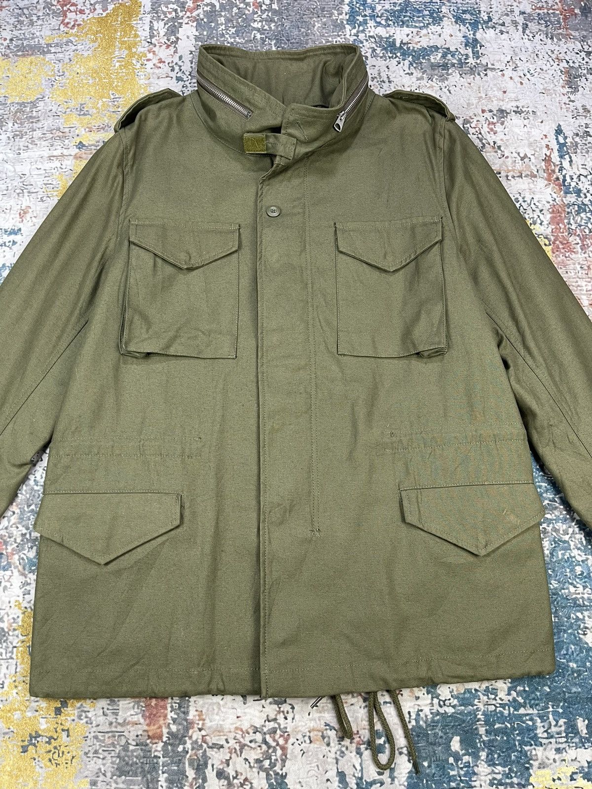 Vintage Military Houston Inc Coat Mens M-65 Field Jackets Size US M / EU 48-50 / 2 - 2 Thumbnail