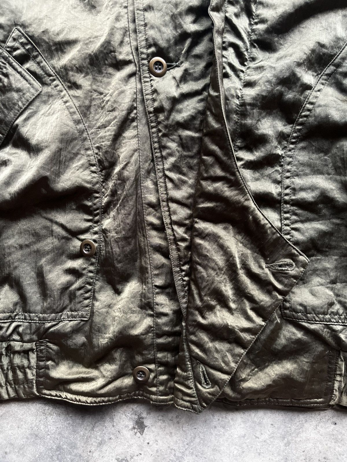 If Six Was Nine BIG LIZARD BOMBER JACKET ( Nice Design ) Size US L / EU 52-54 / 3 - 8 Thumbnail