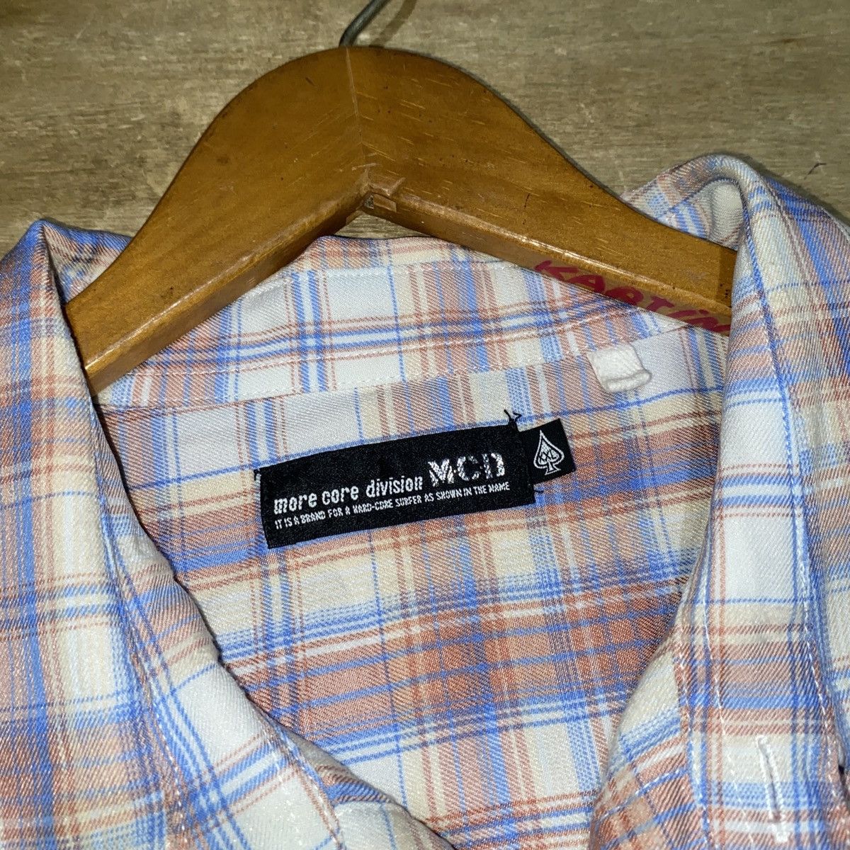 Japanese Brand More core division shirt Size US XXL / EU 58 / 5 - 6 Thumbnail
