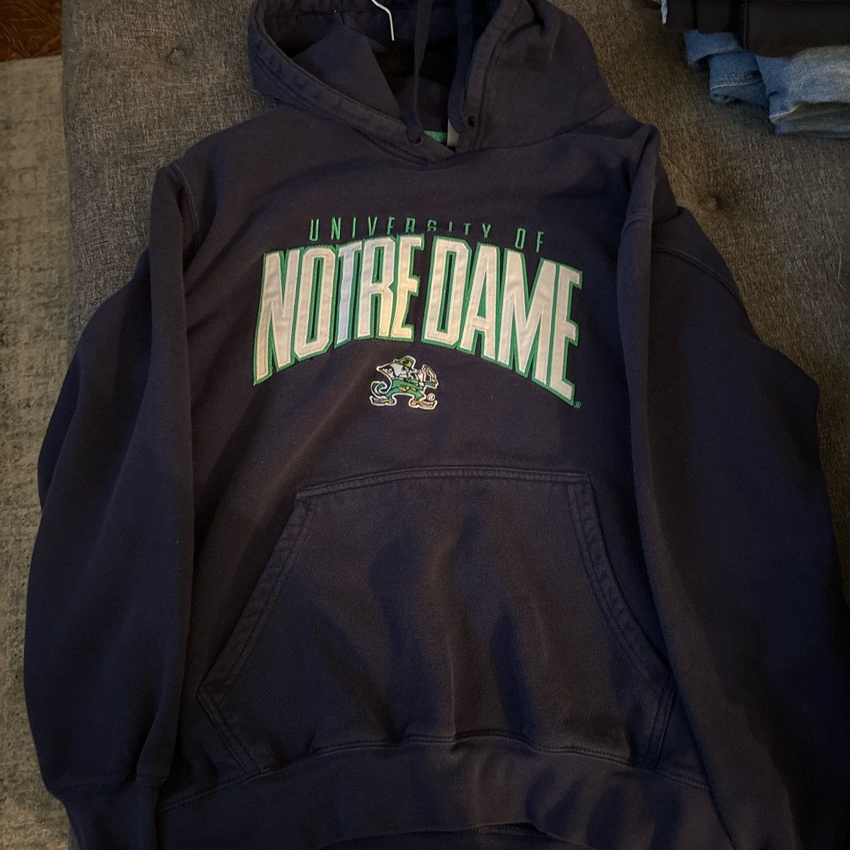 Champion Notre Dame hoodie Size US L / EU 52-54 / 3 - 1 Thumbnail