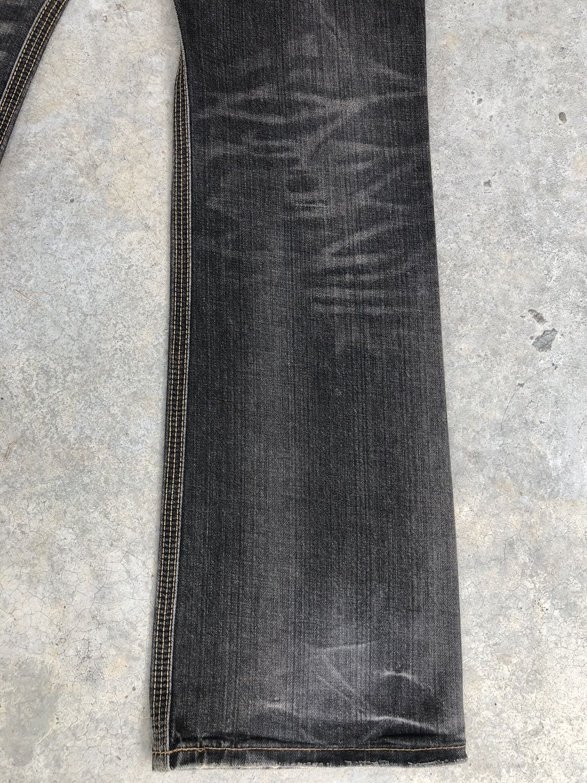 If Six Was Nine Japanese Edwin XV Flared Jeans Distressed buckle back jeans Size US 32 / EU 48 - 12 Thumbnail