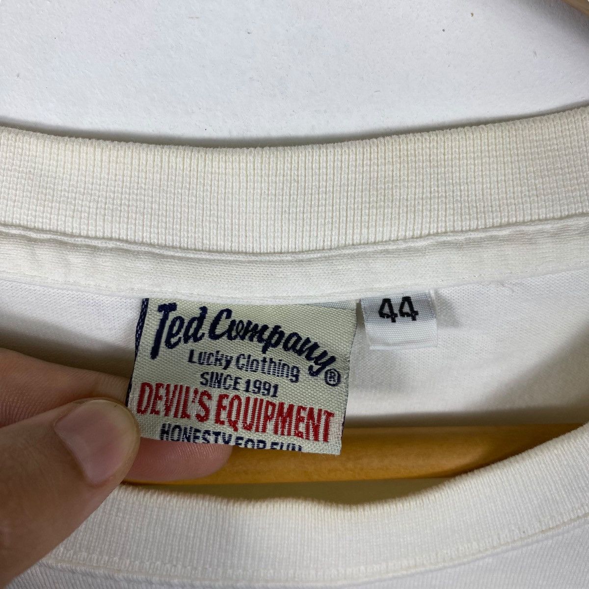 Tedman Japanese Brand TEDMAN Moon Landing Was A Hoax Graphic Tee Size US M / EU 48-50 / 2 - 7 Thumbnail