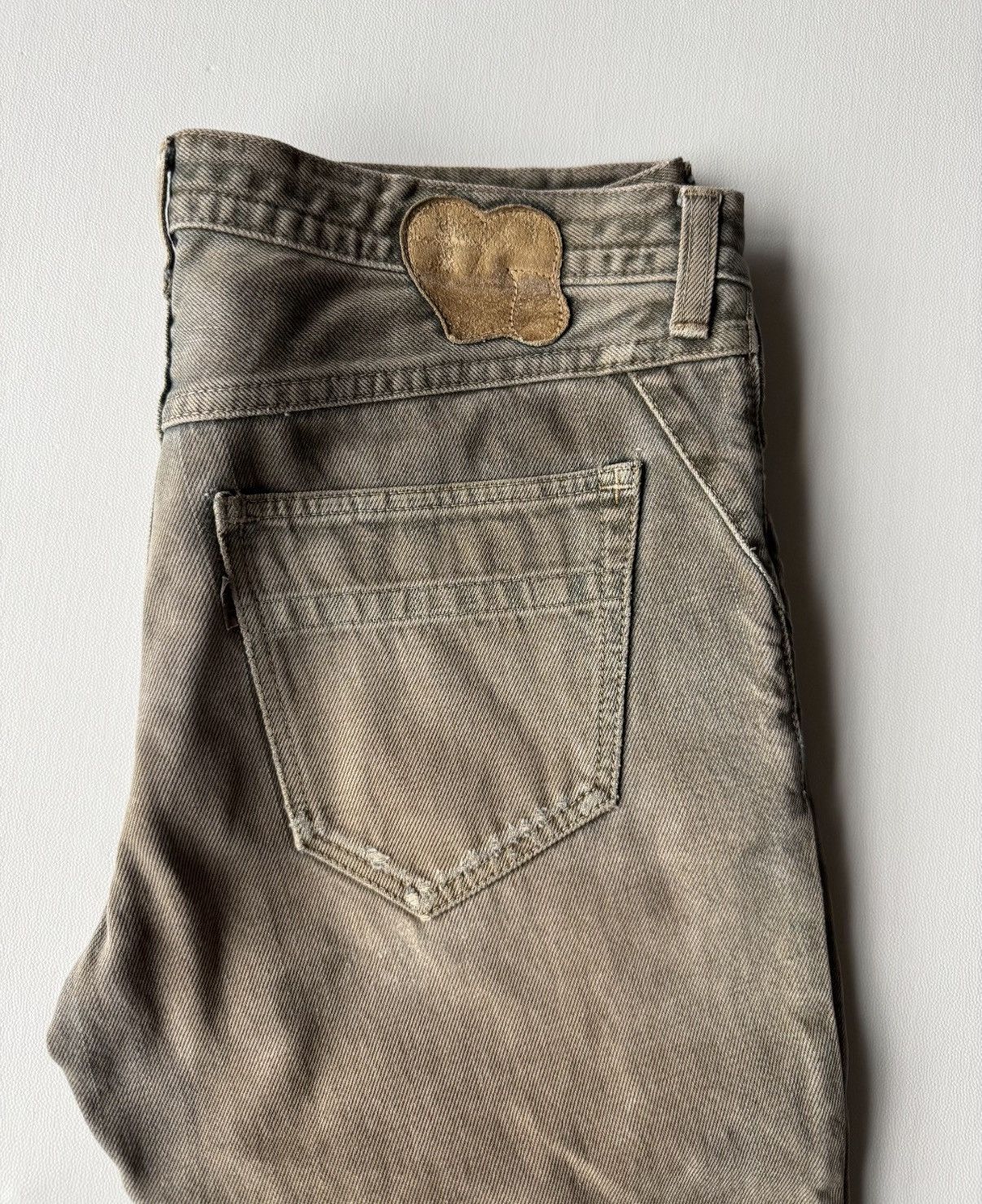 Number (N)ine Sz 3 Number Nine 07SS Mud Wash Denim-2508 Size US 30 / EU 46 - 5 Thumbnail