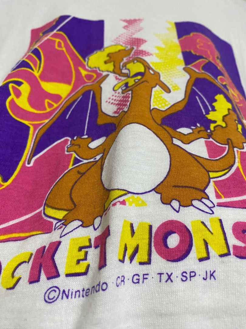 Anime × Japanese Brand × Pokemon Vintage Anime Pokemon Charizard Tshirt Size US L / EU 52-54 / 3 - 4 Thumbnail