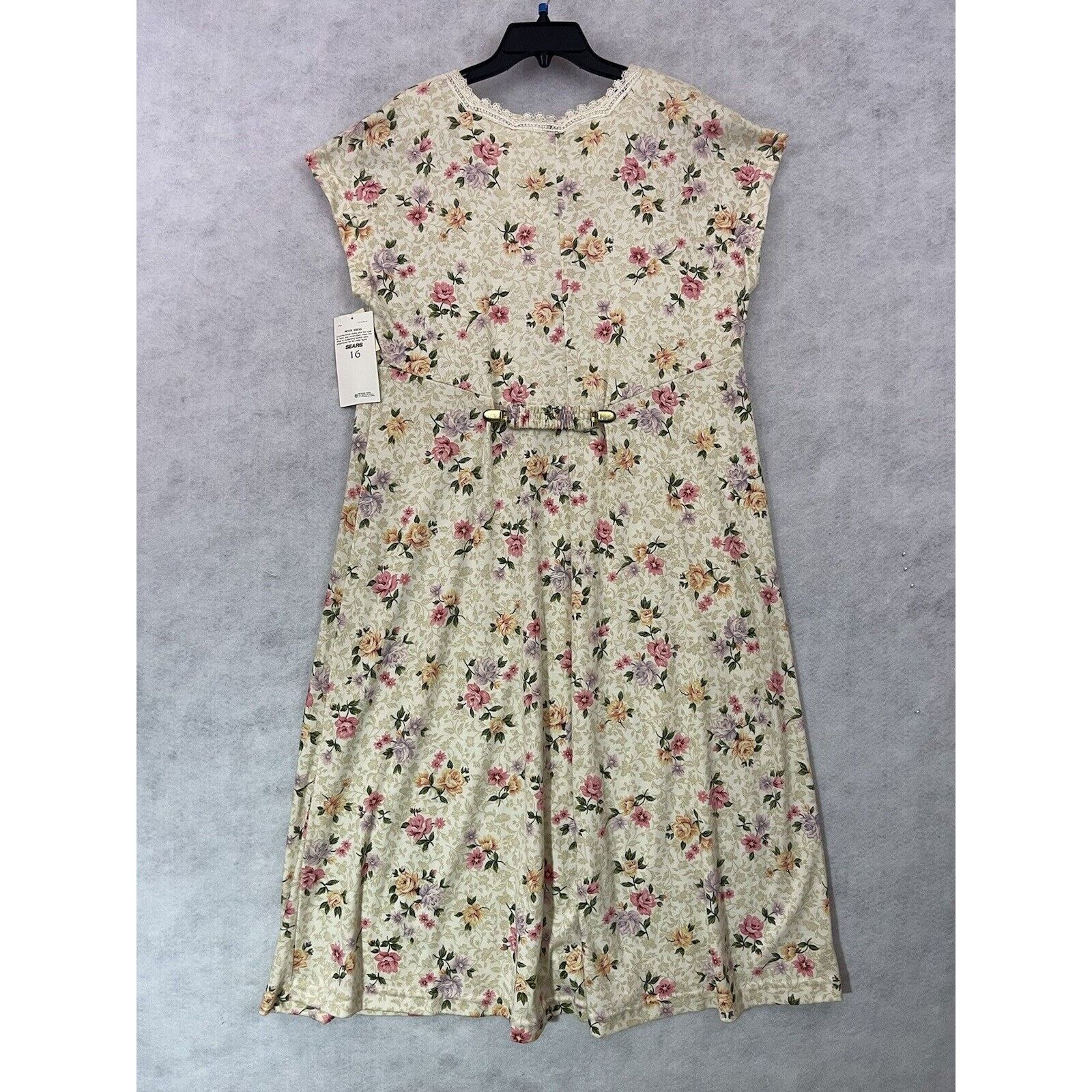 Other Ms Conduct Carriage Court Dress Womens 16P Floral Vintage Size XXL / US 16-18 / IT 52-54 - 13 Thumbnail