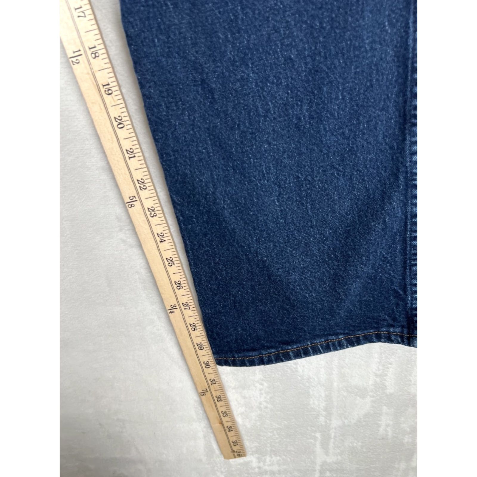 Wrangler VINTAGE Wrangler Jeans Regular Fit Cowboy Blue Denim Men's 42x30 Denim Cotton Wrangler Cowboy Cut Jeans Cowboy Western Size US 42 / EU 58 - 3 Thumbnail