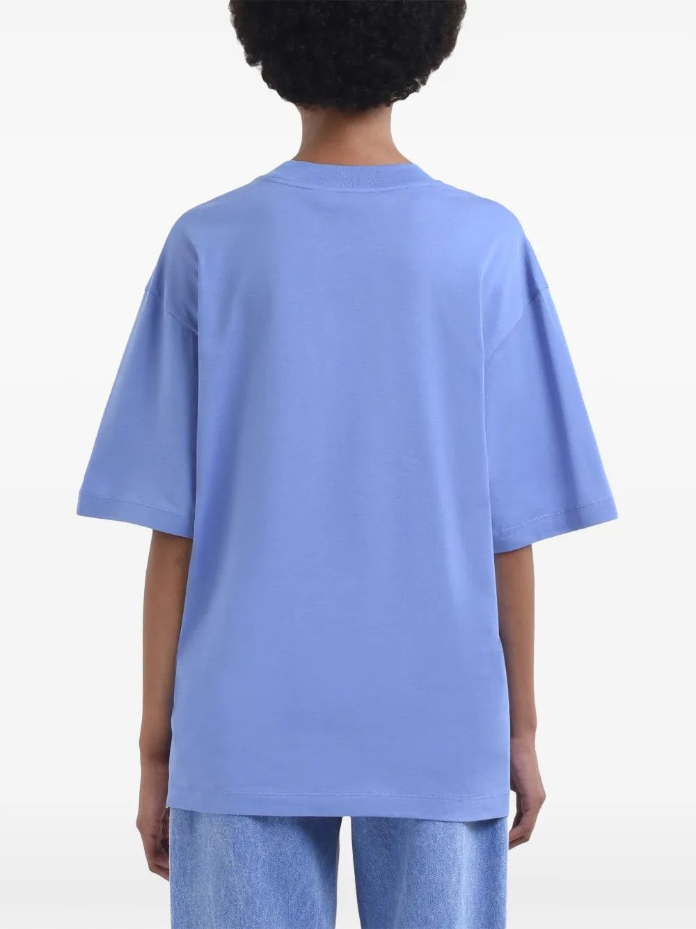 Marni o1w1db10426 Logo-Print Cotton T-Shirt in White Size XL / US 12-14 / IT 48-50 - 2 Thumbnail