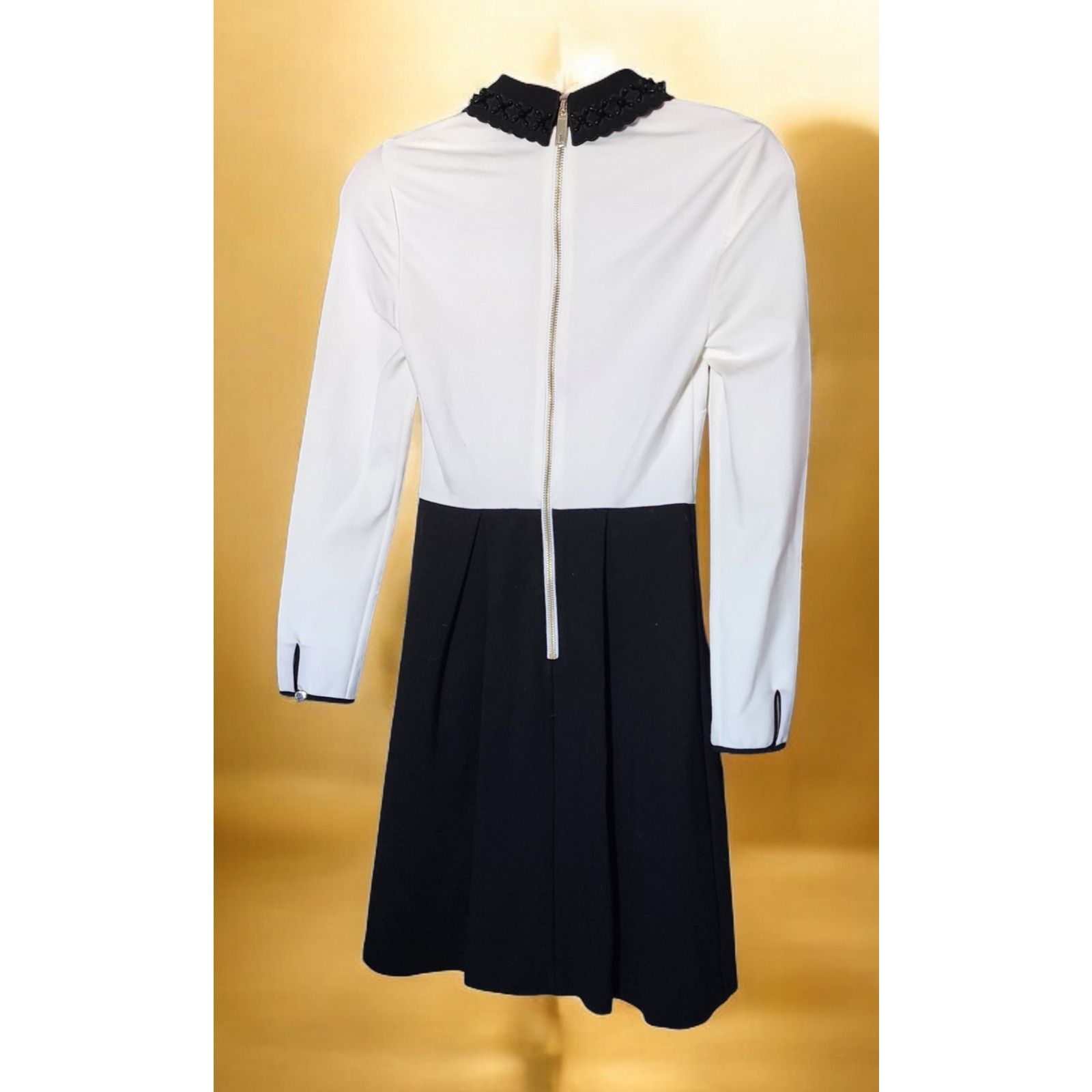 Ted Baker NWT Ted Baker London embroidered beaded collar dress Size 0 Size S / US 4 / IT 40 - 2 Thumbnail