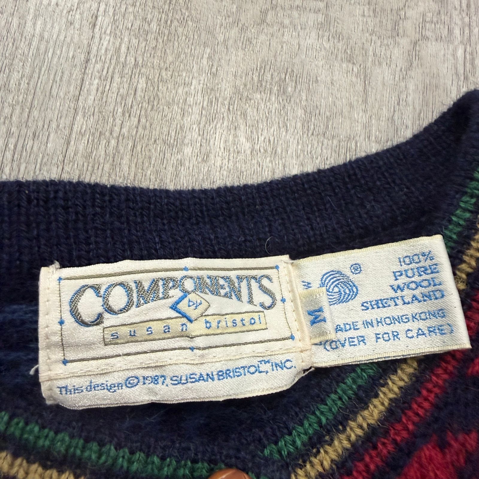 Vintage Vintage Susan Bristol Wool Sweater Vest Women's Medium Size M / US 6-8 / IT 42-44 - 4 Thumbnail