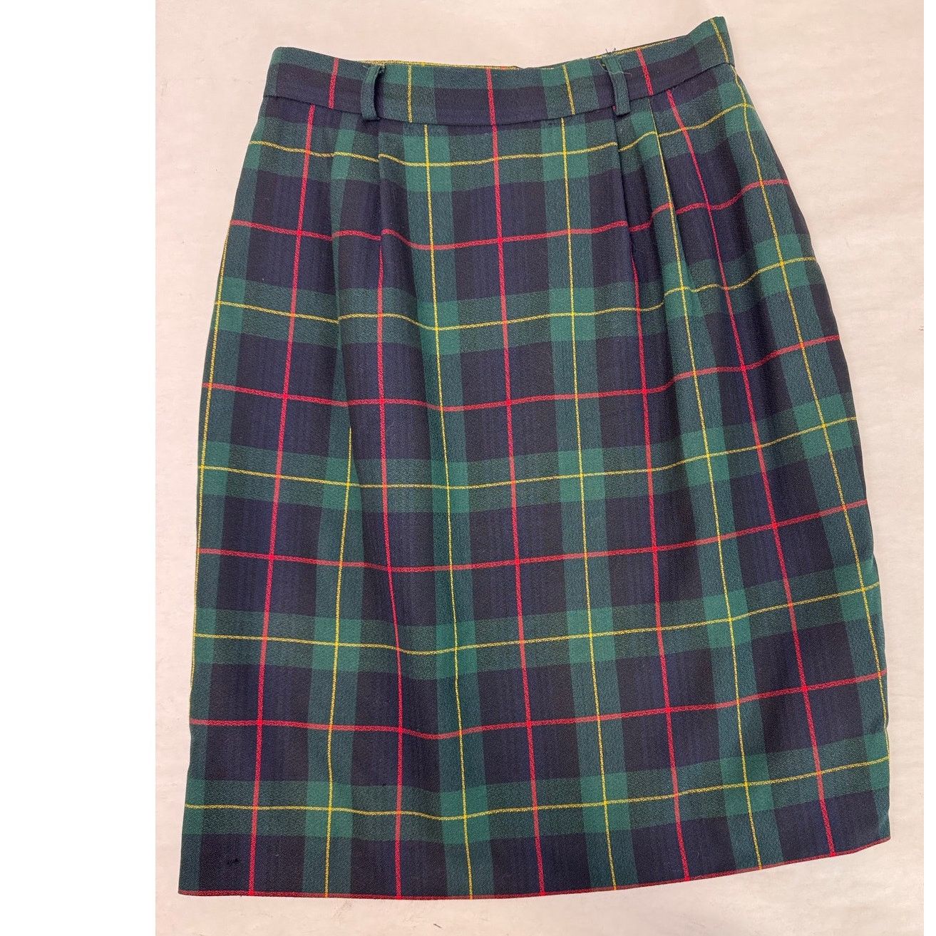 JH Collectibles Vintage J. H. Collectibles Skirt Plaid Wool Classic Tartan 6 Size 28" / US 6 / IT 42 - 1 Thumbnail