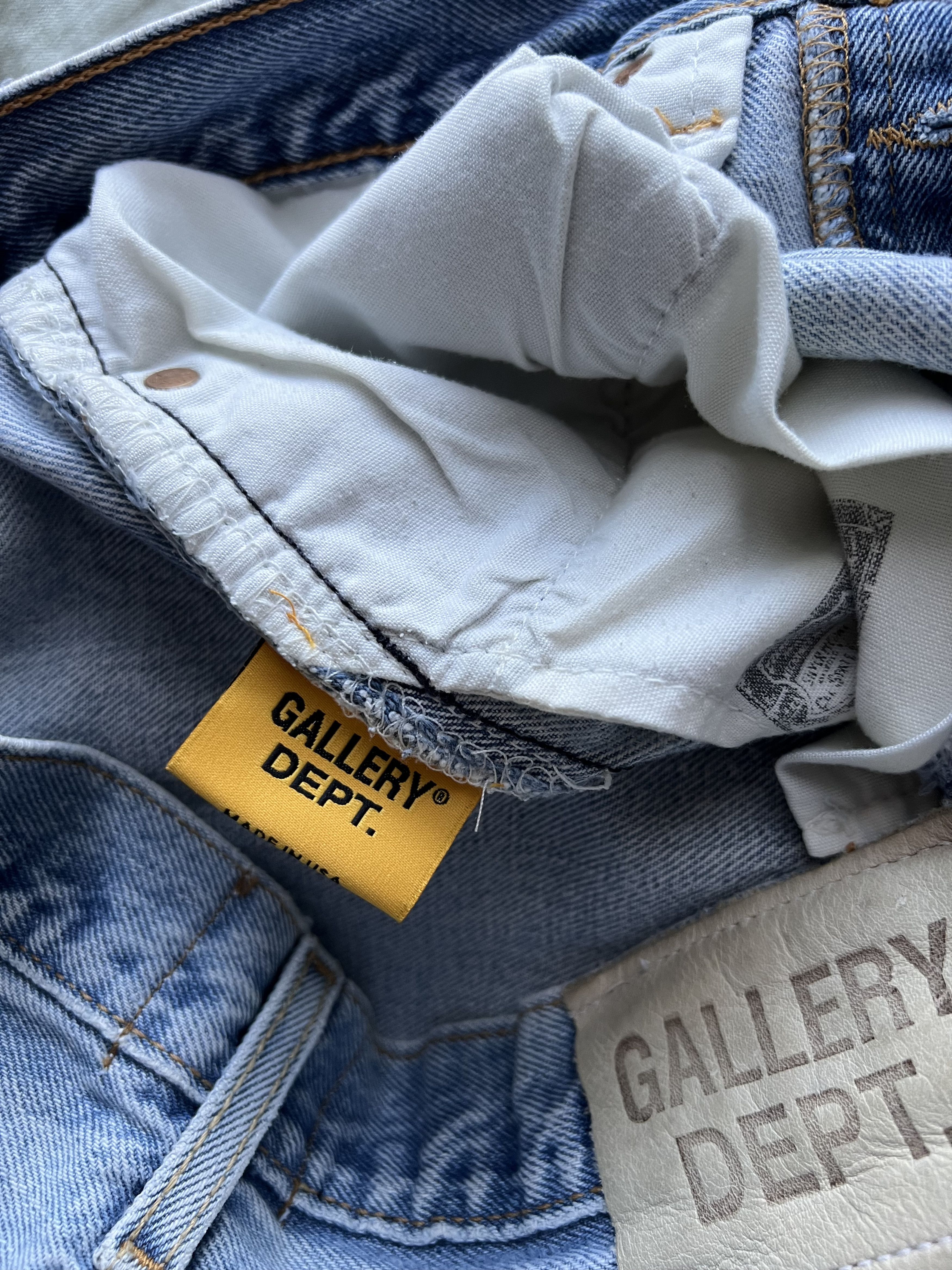Gallery Dept. Gallery Dept. Ken Paneled Jeans in Indigo Size US 31 - 13 Thumbnail