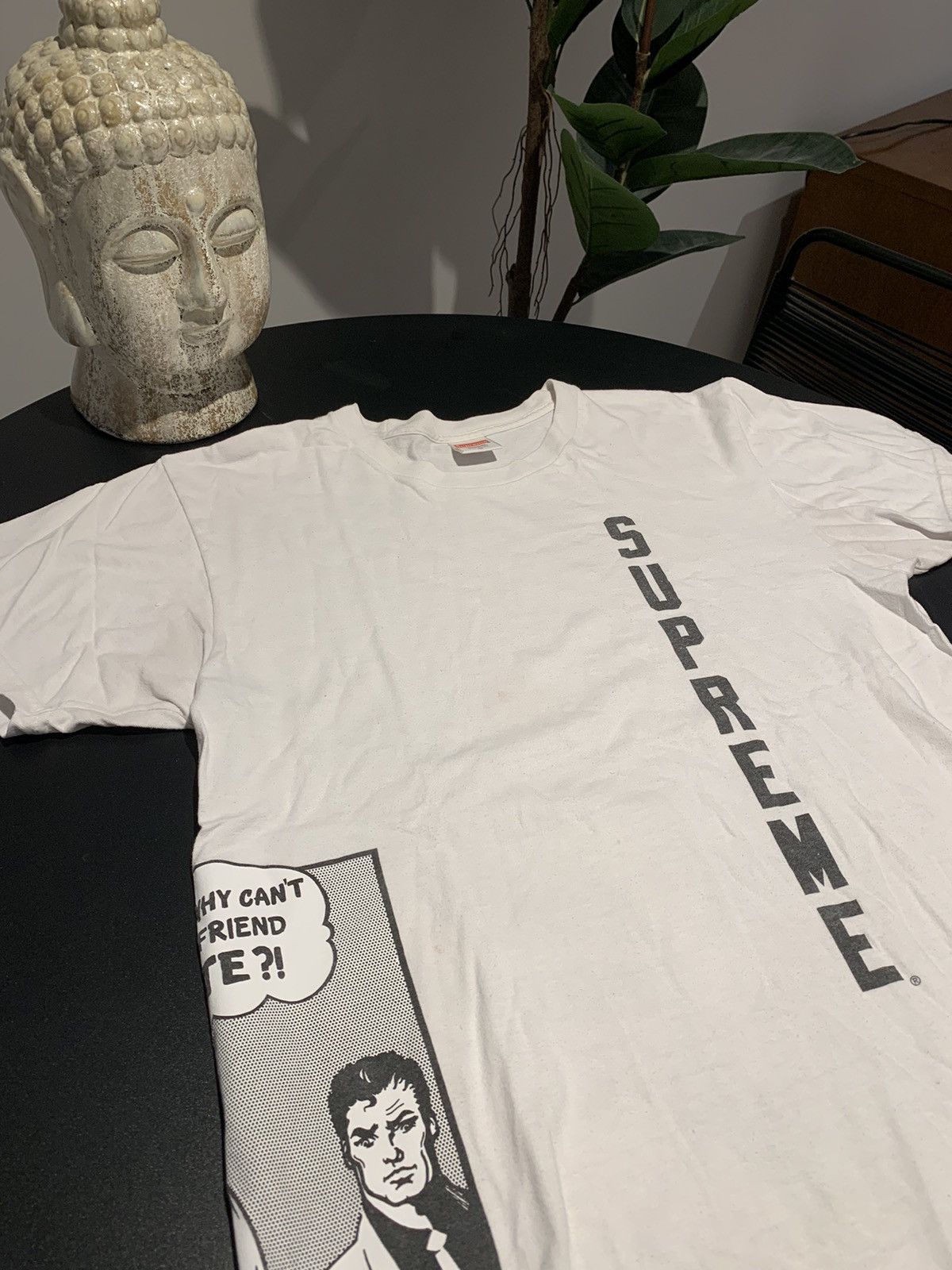 Supreme × Thrasher supreme x trasher white boyfriend tee Size US M / EU 48-50 / 2 - 6 Thumbnail