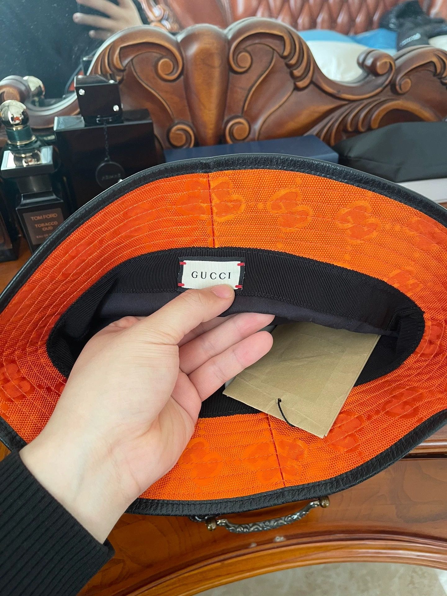 Gucci Gucci New Authentic M Size 58cm Hat Size ONE SIZE - 6 Thumbnail