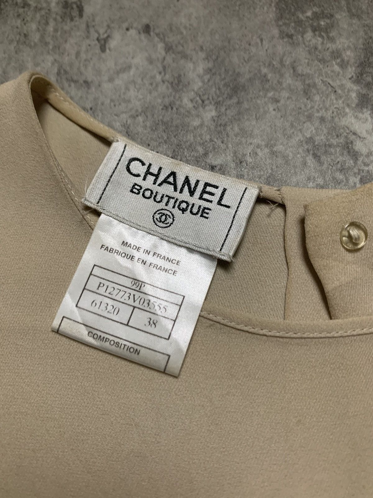 Chanel Vintage 1999 Chanel Sleevless Blouse Shell Size S / US 4 / IT 40 - 8 Thumbnail