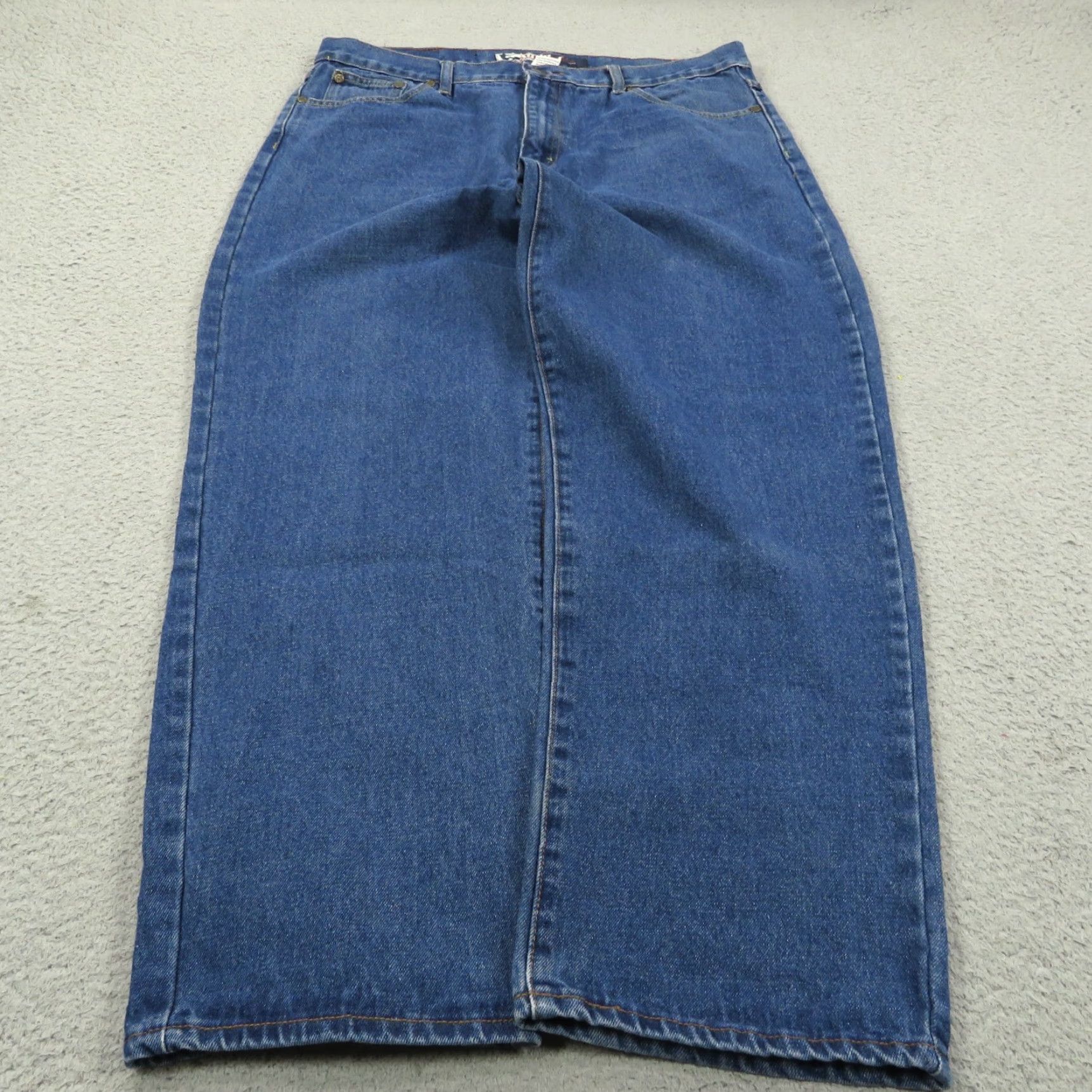 AQUA VINTAGE Aqua Surf Jeans 36x30 Baggy Wide-Leg Men Blue Denim 5-Pocket 90s Grunge Hip Hop Style Size US 36 / EU 52 - 2 Thumbnail