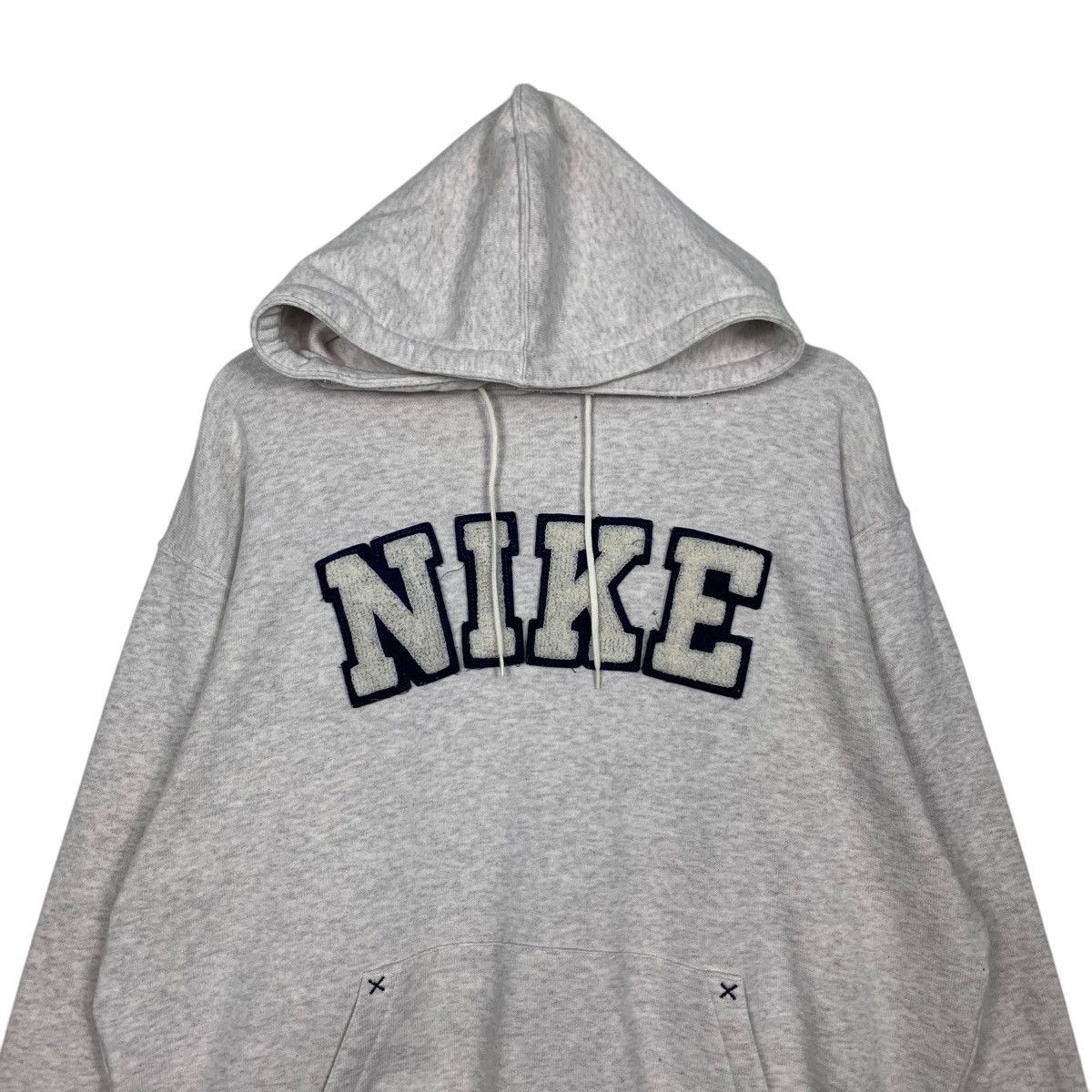 Nike 90’s NIKE Spellout Big Logo Pullover Hoodies #2819-C127 Size US M / EU 48-50 / 2 - 2 Thumbnail