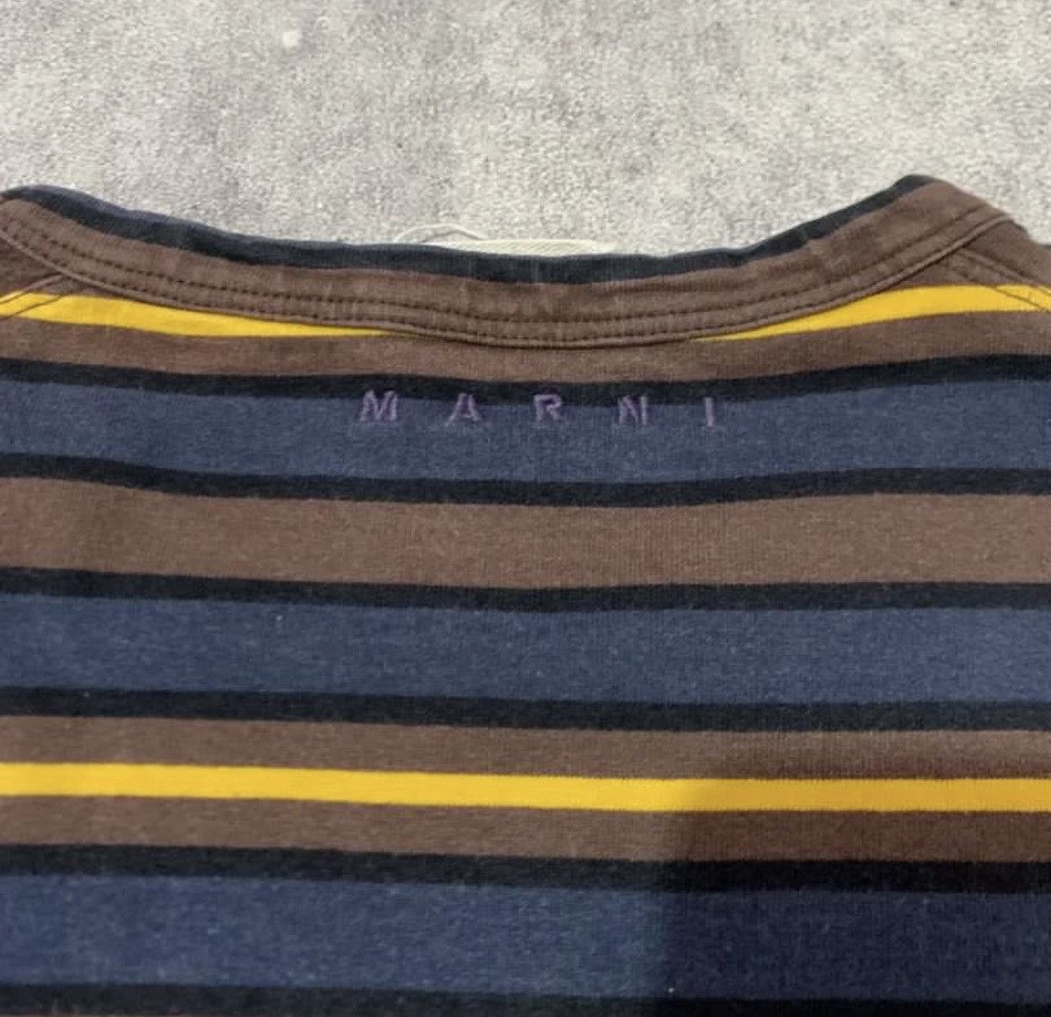 Marni Marni Striped Tee Size US M / EU 48-50 / 2 - 5 Thumbnail