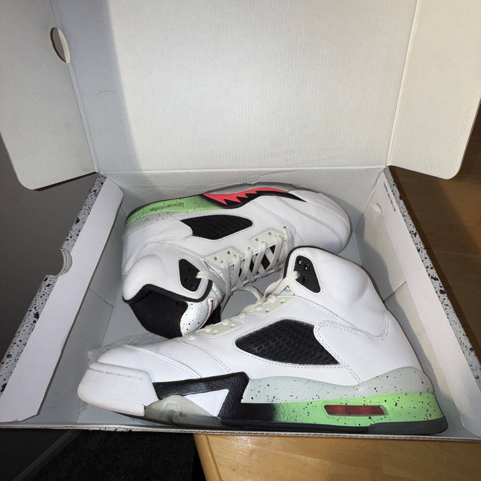Nike Size 9 - Air Jordan 5 Retro Pro Stars Poison11.5 OG BOX Size US 11.5 / EU 44-45 - 8 Thumbnail