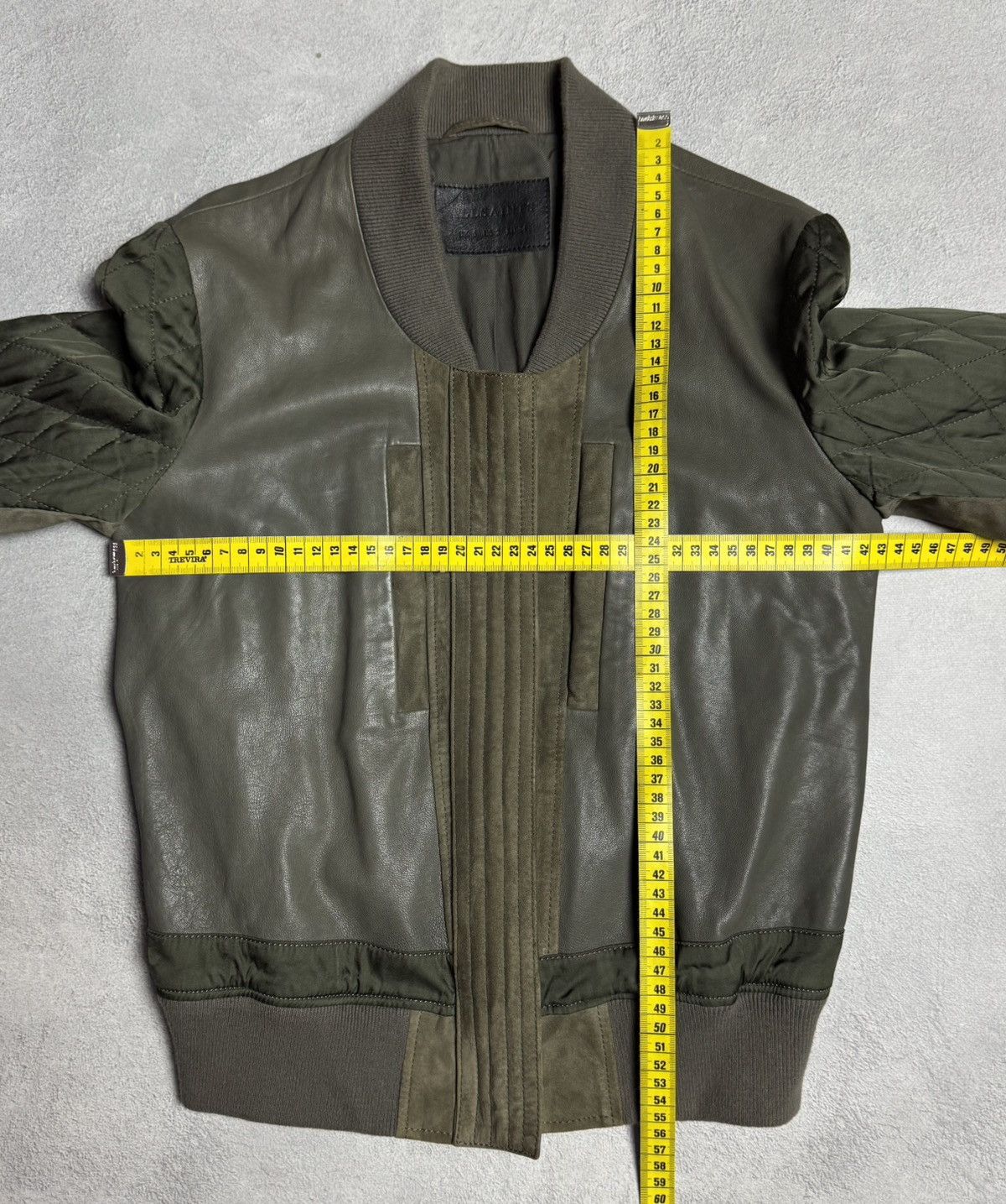 Allsaints Allsaints Lamb Leather Bomber Jacket Size XS / US 0-2 / IT 36-38 - 13 Thumbnail