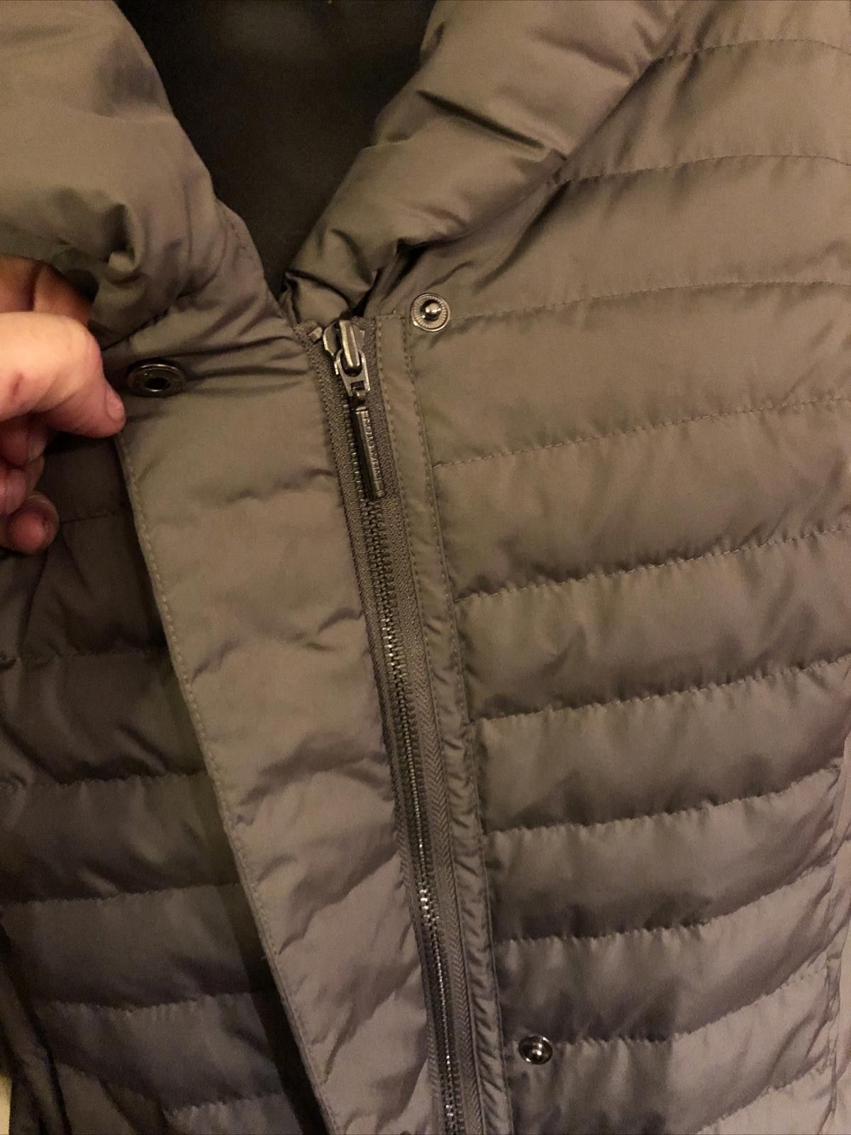 Halston III Halston 80% Down Puffer Coat Grey Sz S Size S / US 4 / IT 40 - 5 Thumbnail