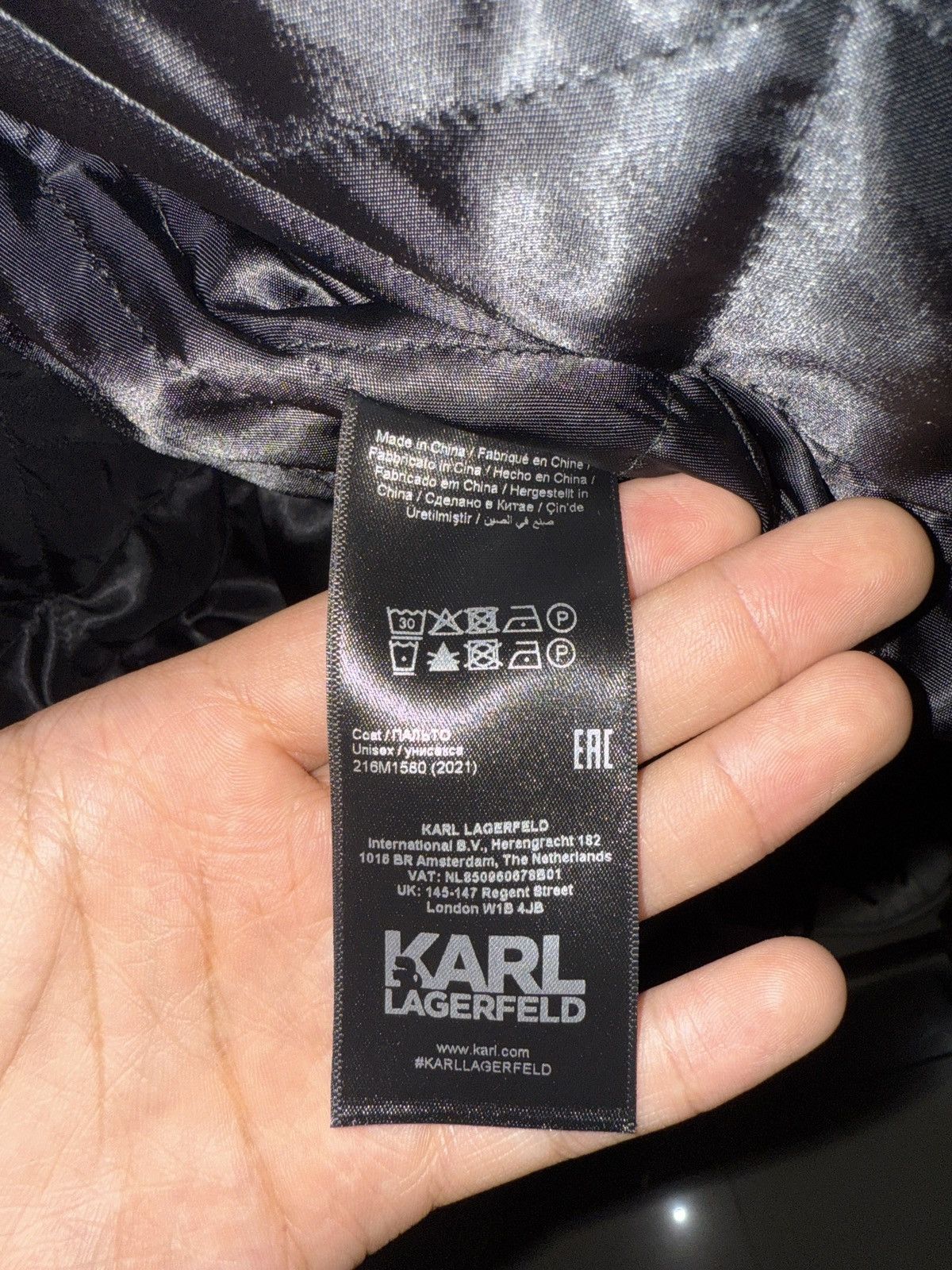 Karl Lagerfeld Karl Logo Parka Size US XL / EU 56 / 4 - 7 Thumbnail