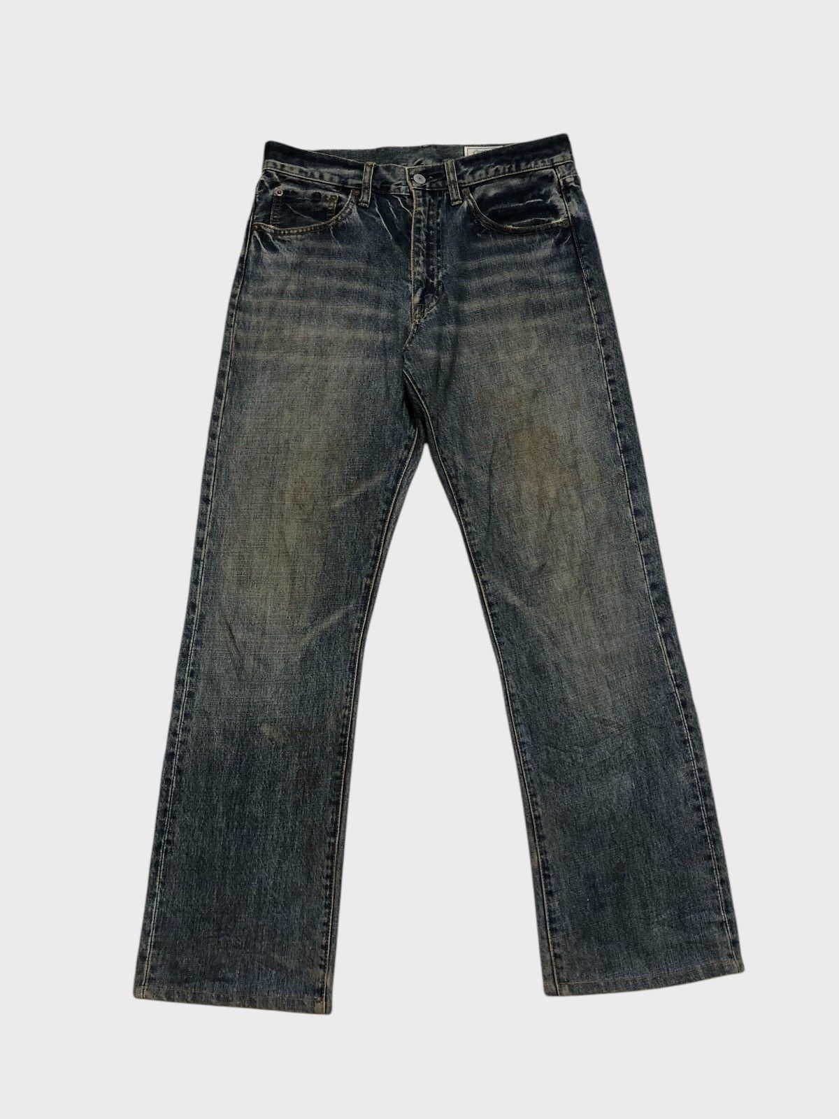 Oshkosh × Vintage 💥Vintage Oshkosh Distressed Denim Size US 32 / EU 48 - 1 Thumbnail