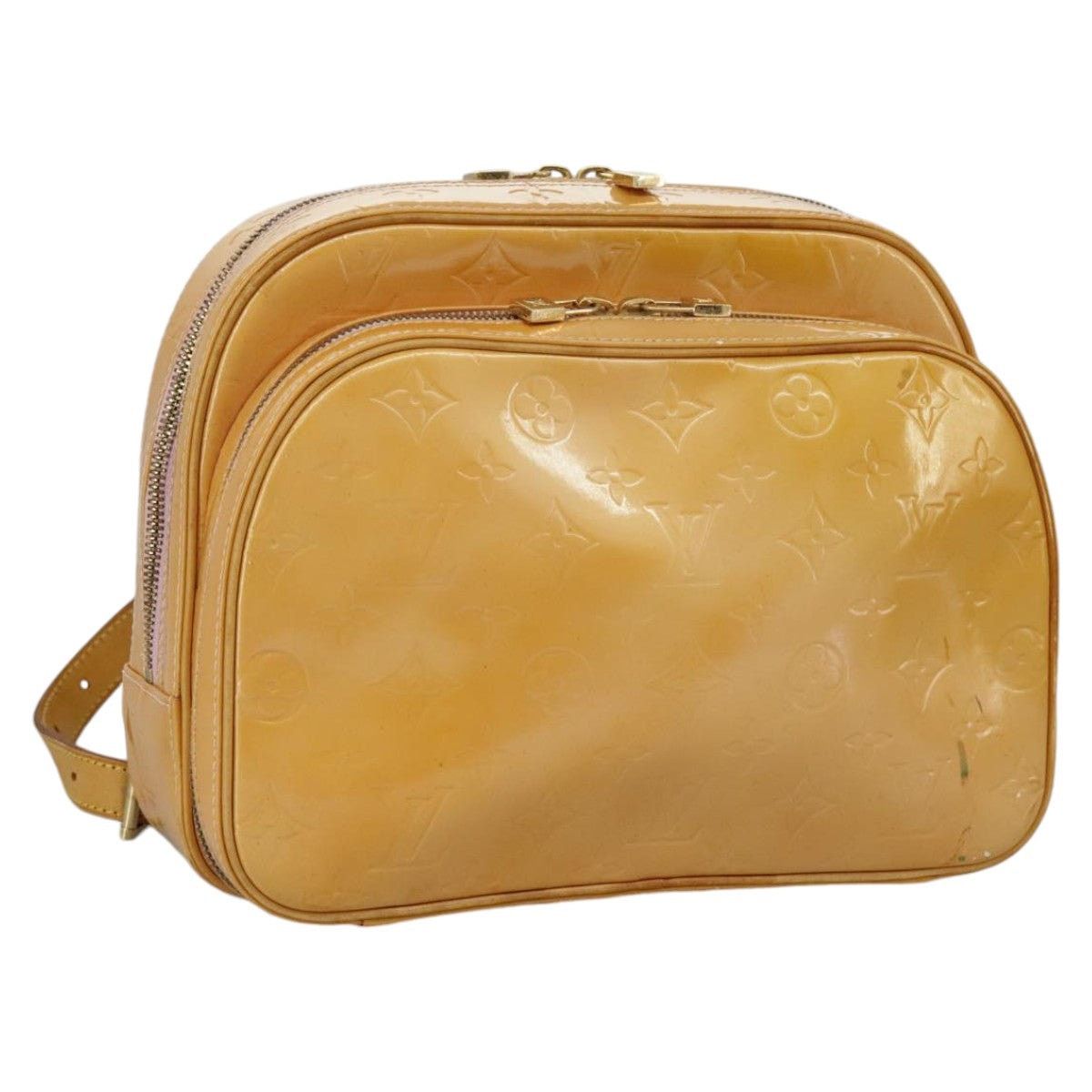 LOUIS VUITTON Monogram Vernis Marley Backpack Marshmallow
