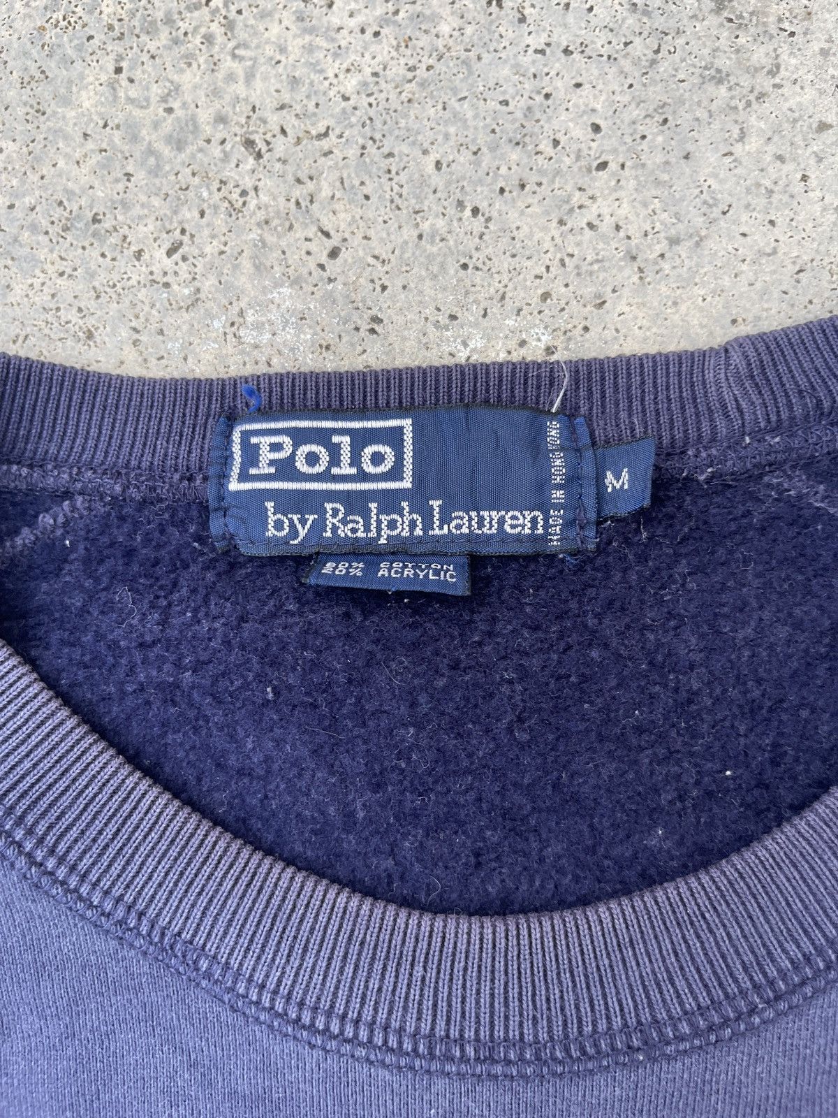 Polo Ralph Lauren × Ralph Lauren Vintage Polo Ralph Lauren USA Flag Sweatshirt Size US XL / EU 56 / 4 - 7 Thumbnail